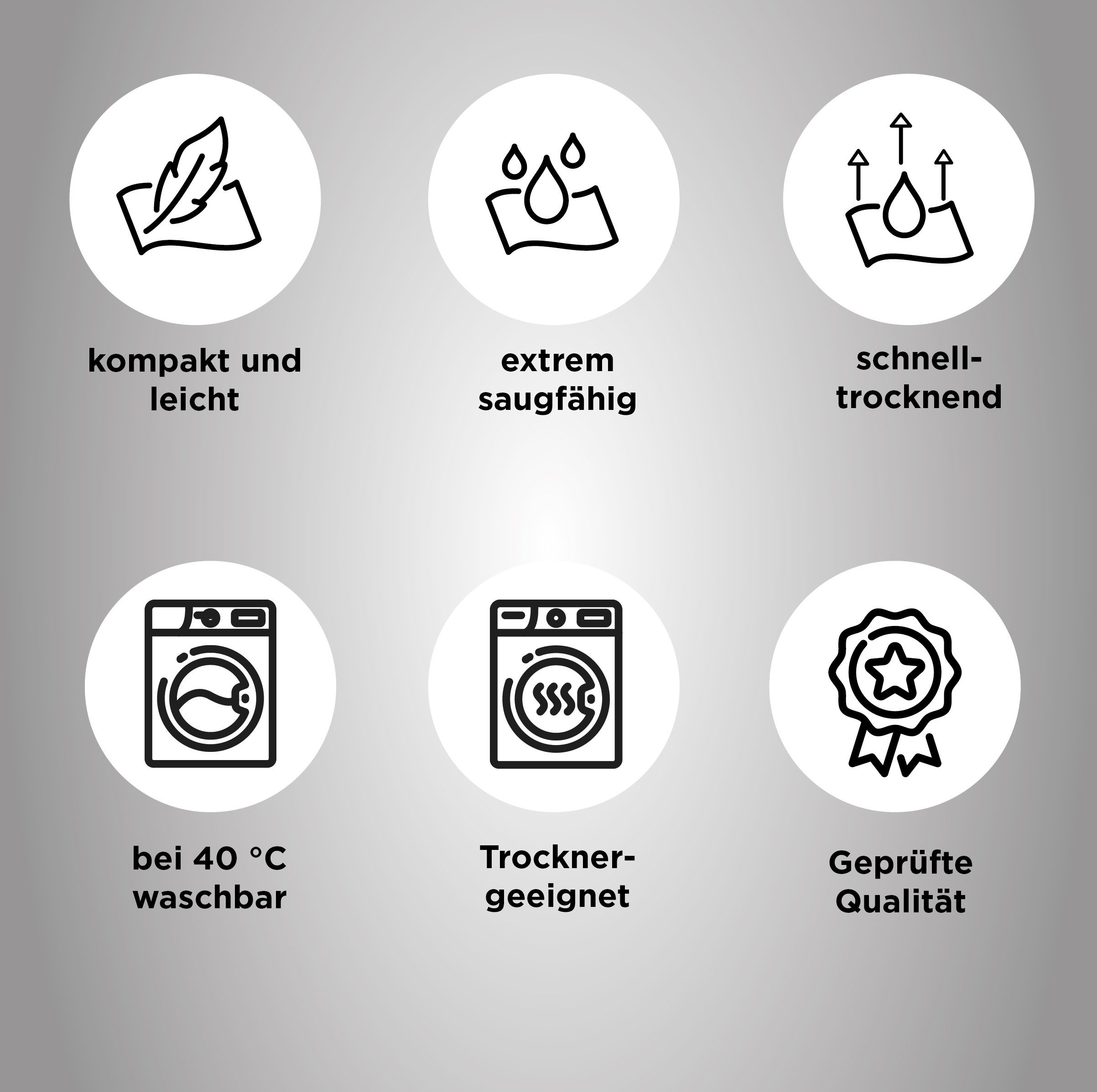 Dyckhoff Sporthanddoek Microvezel sporthanddoek ook verkrijgbaar als 2-delige set (1 stuk)