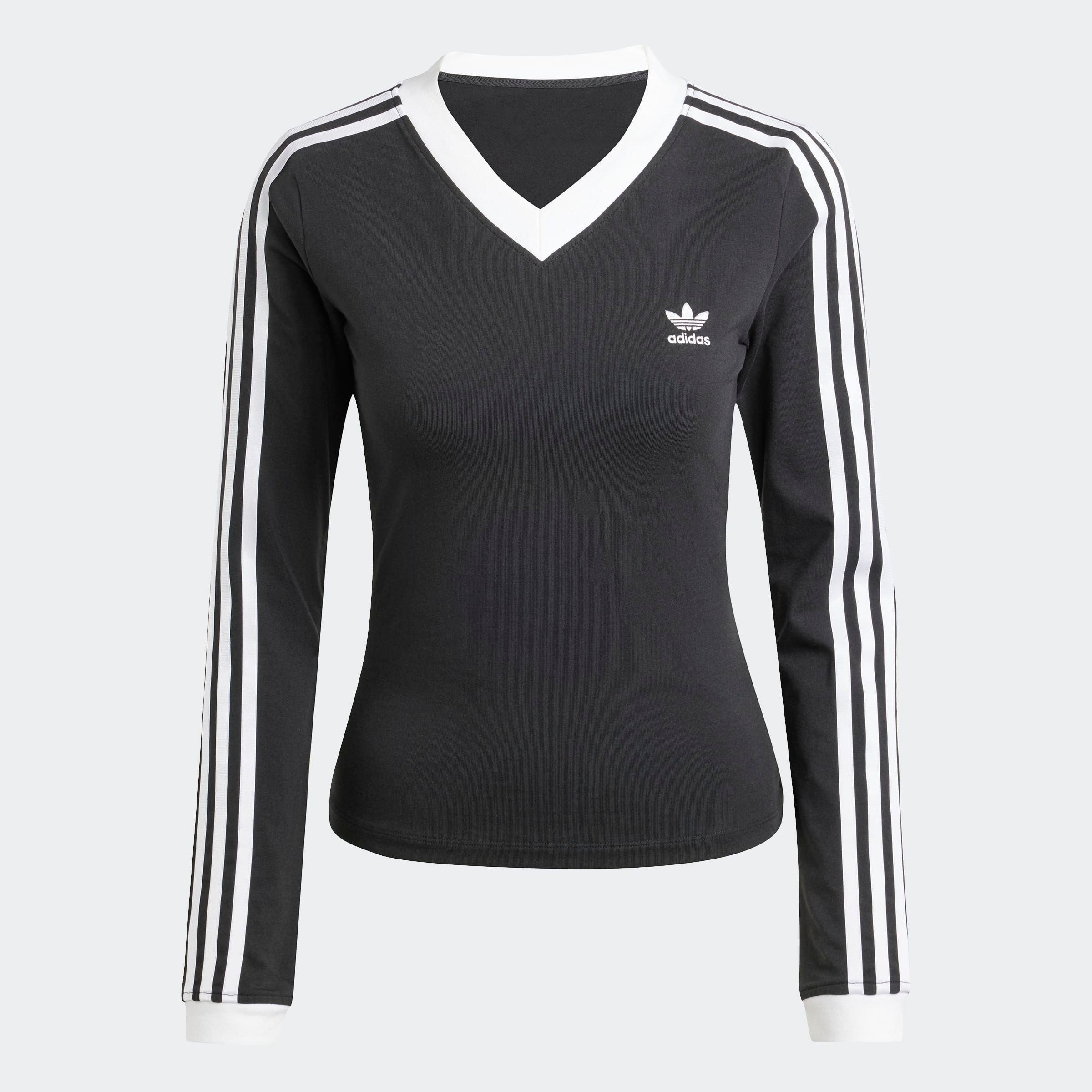 adidas Originals Shirt met lange mouwen V-NECK LS