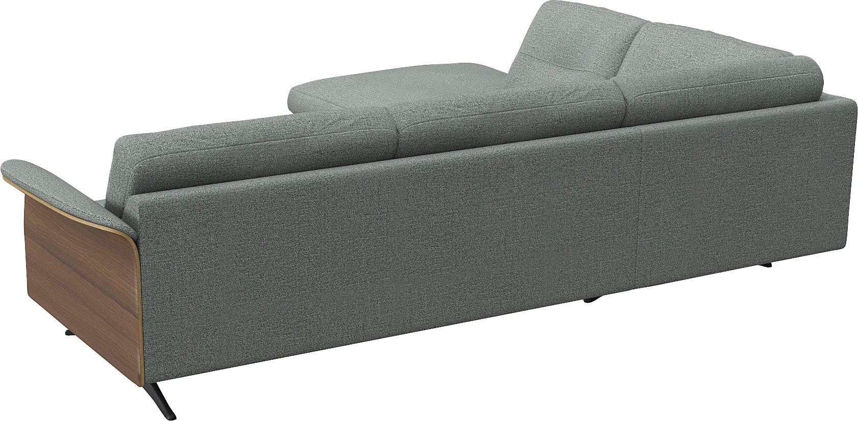 FLEXLUX Hoekbank Glow comfortabel en comfortabel door hoogwaardige zitconstructie, L-vorm