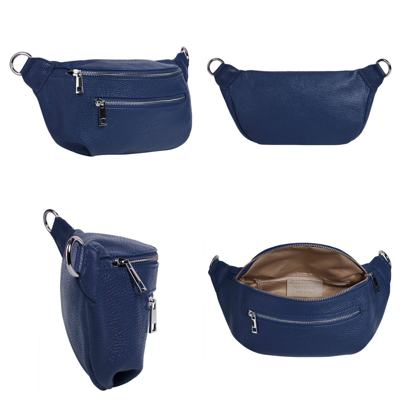 Samantha Look Heuptasje echt leer, made in italy