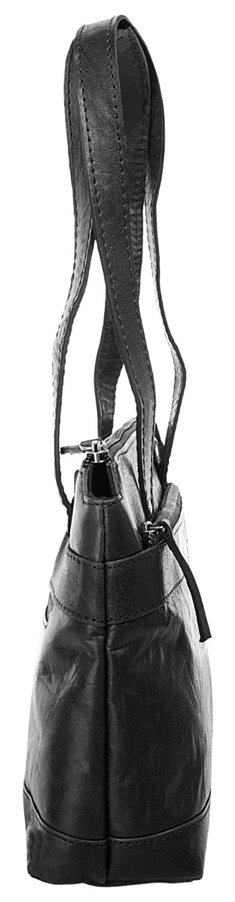 Spikes & Sparrow Tas echt leder