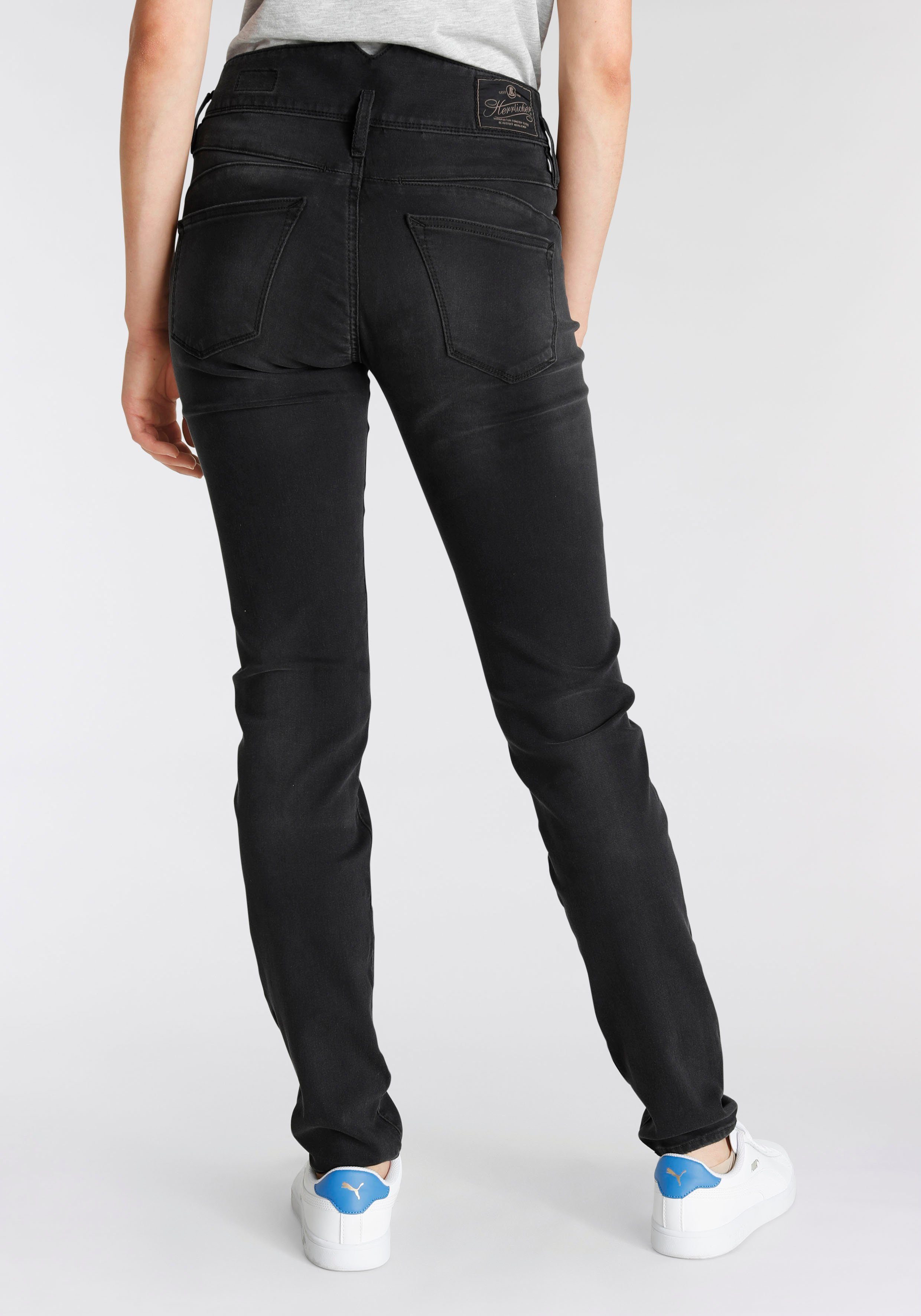 Herrlicher Slim fit jeans PEARL SLIM REUSED Aanhoudende topkwaliteit bevat gerecycled materiaal