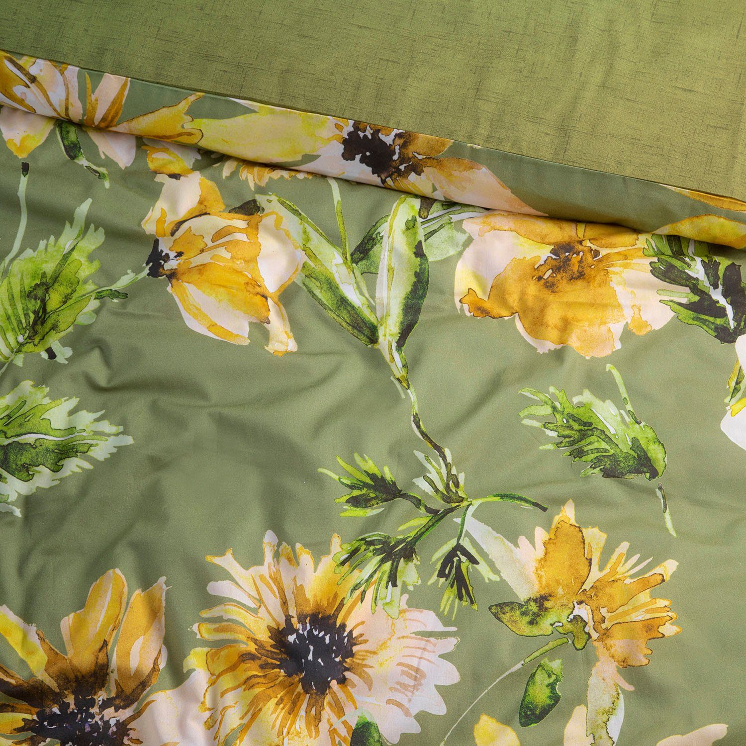 Cinderella Tweezijdig te gebruiken overtrekset Cleo met bloemenprint