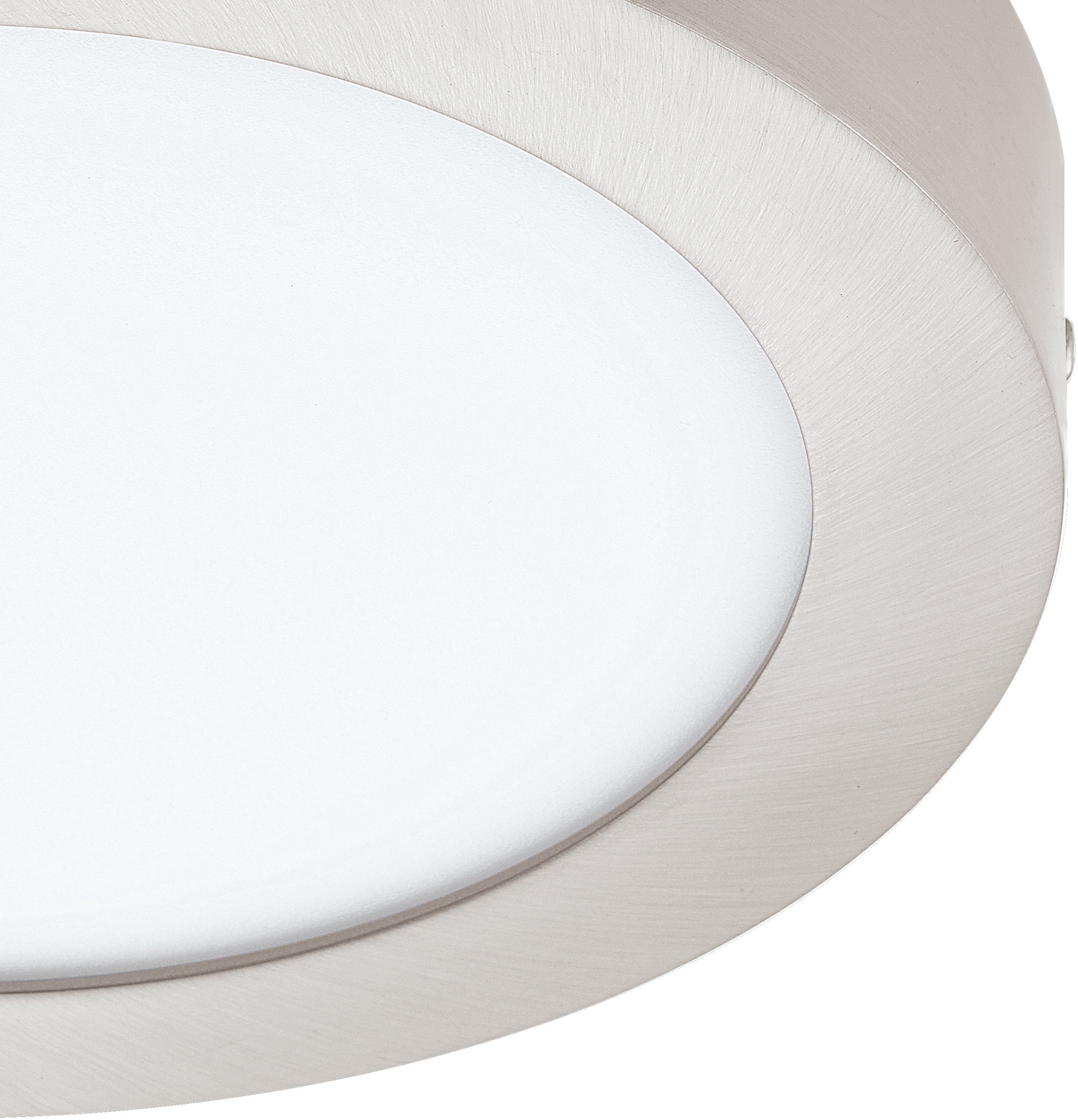EGLO Opbouwarmatuur FUEVA-C Smart Home plafondlamp 30 cm ø, dimbaar, wittinten en kleuren instelbaar