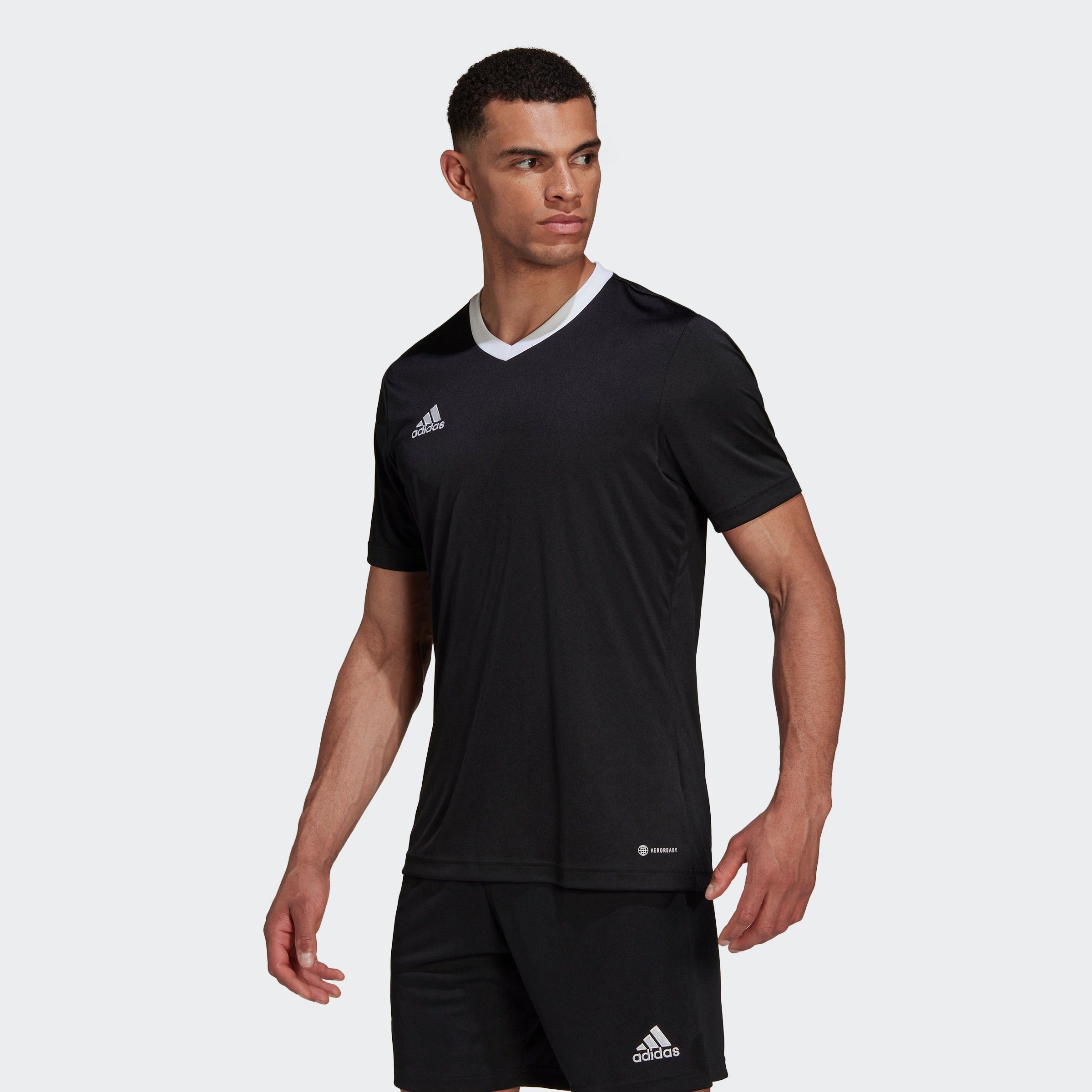 adidas Performance Voetbalshirt ENT22 JSY heren voetbalshirts maat XXXL zwart