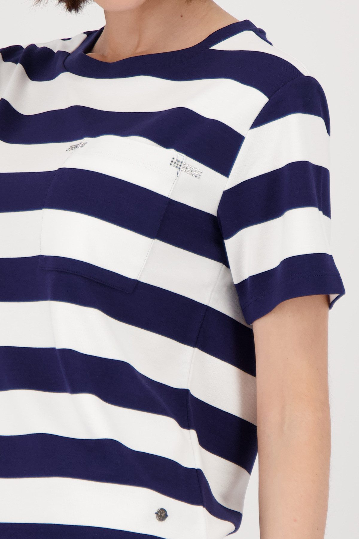 Monari Sweatshirt met strepen