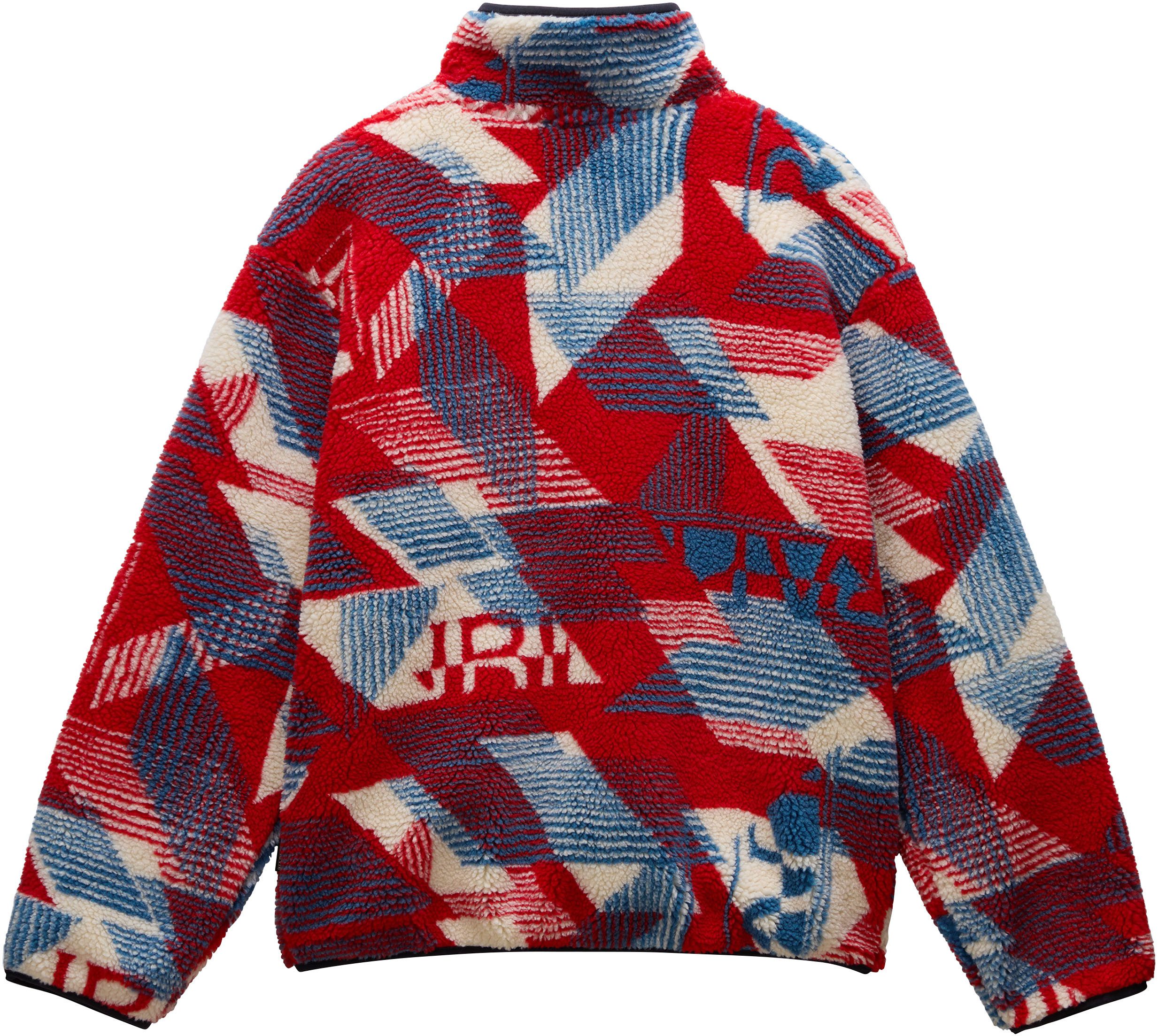 Napapijri Pluchen jack ARGIENT met print all-over
