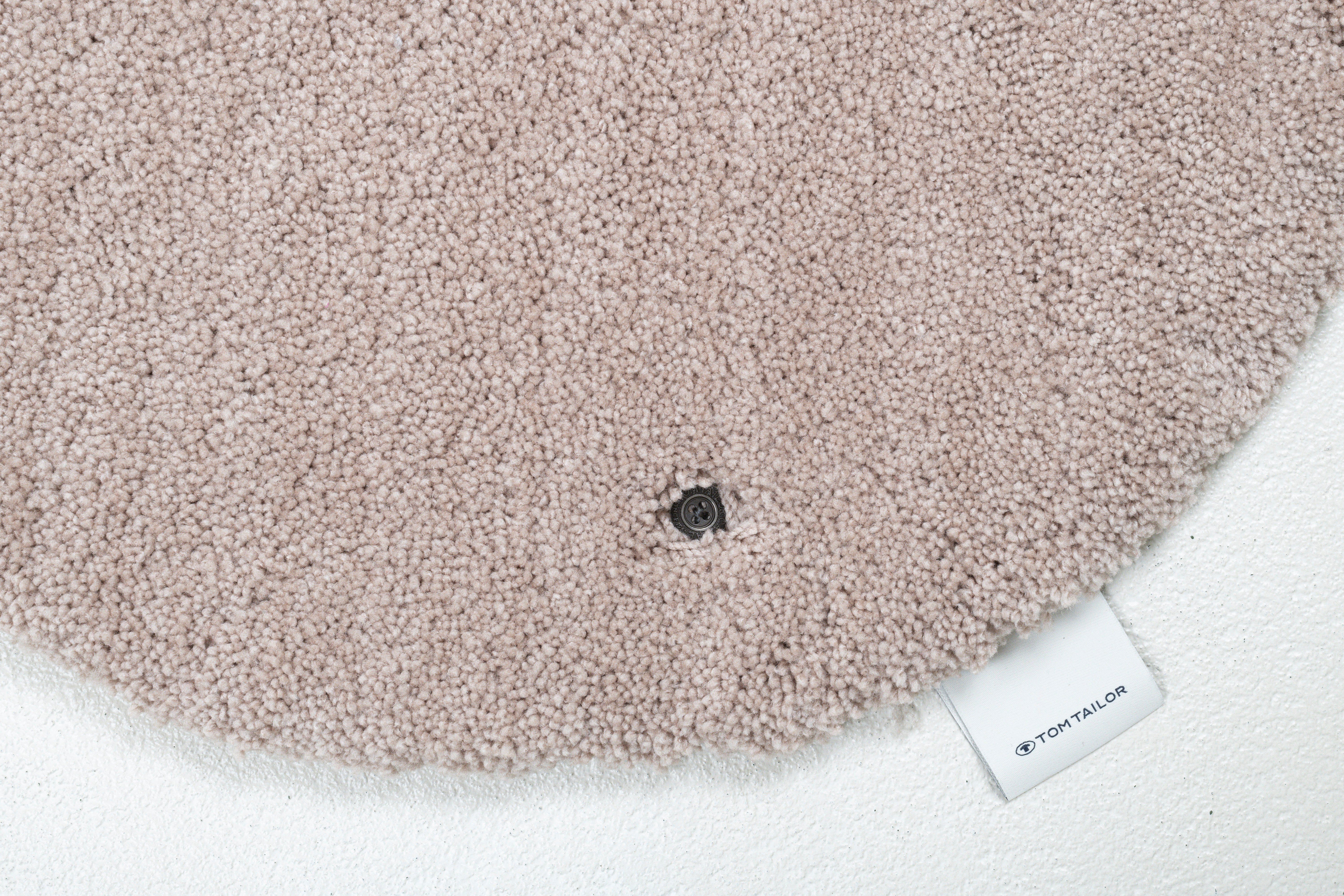 TOM TAILOR HOME Badmat Cozy Bath UNI Badmat, effen kleuren, rechthoekig, rond en ovaal verkrijgbaar (1 stuk)