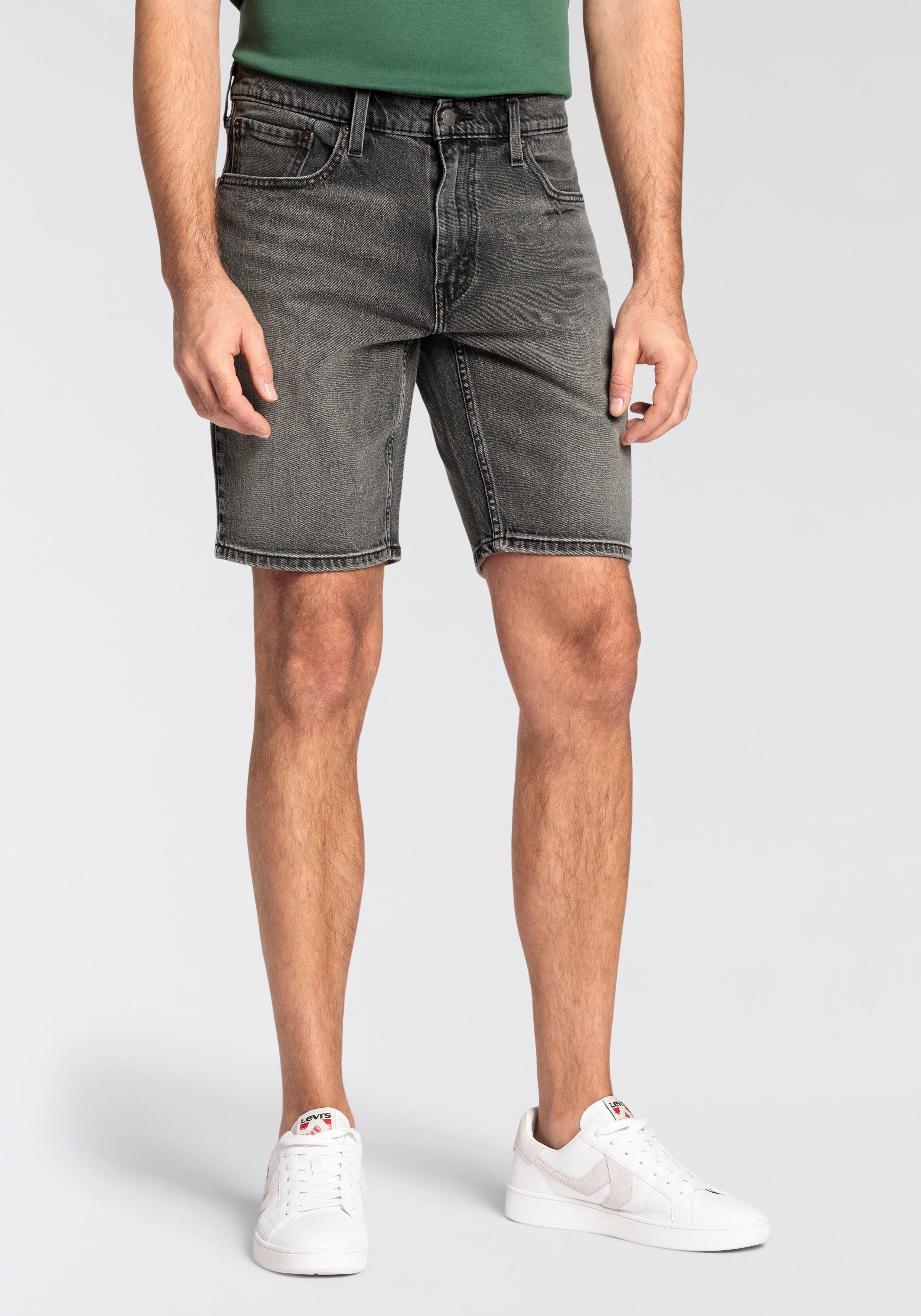 Levi's Jeansshort 445 ATHLETIC SHORTS heren jeans maat 30 zwart