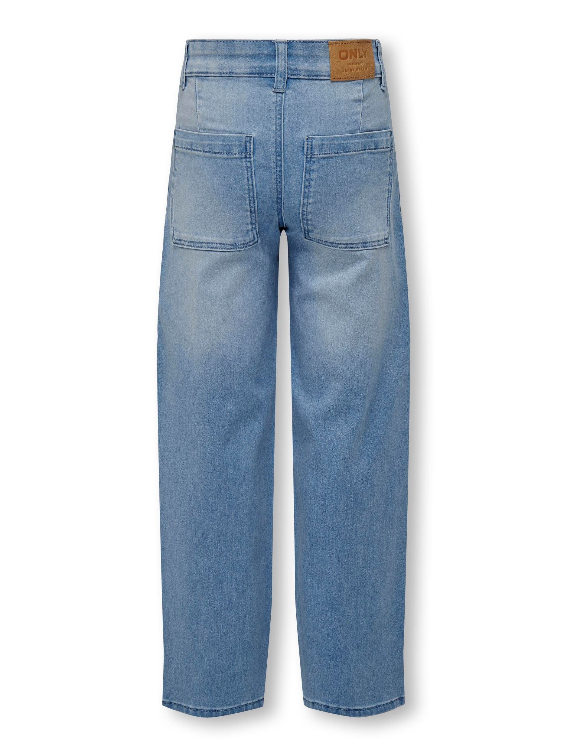 KIDS ONLY Wijde jeans KOGSYLVIE CLEAN WIDE LEG LB DNM PIM NOOS