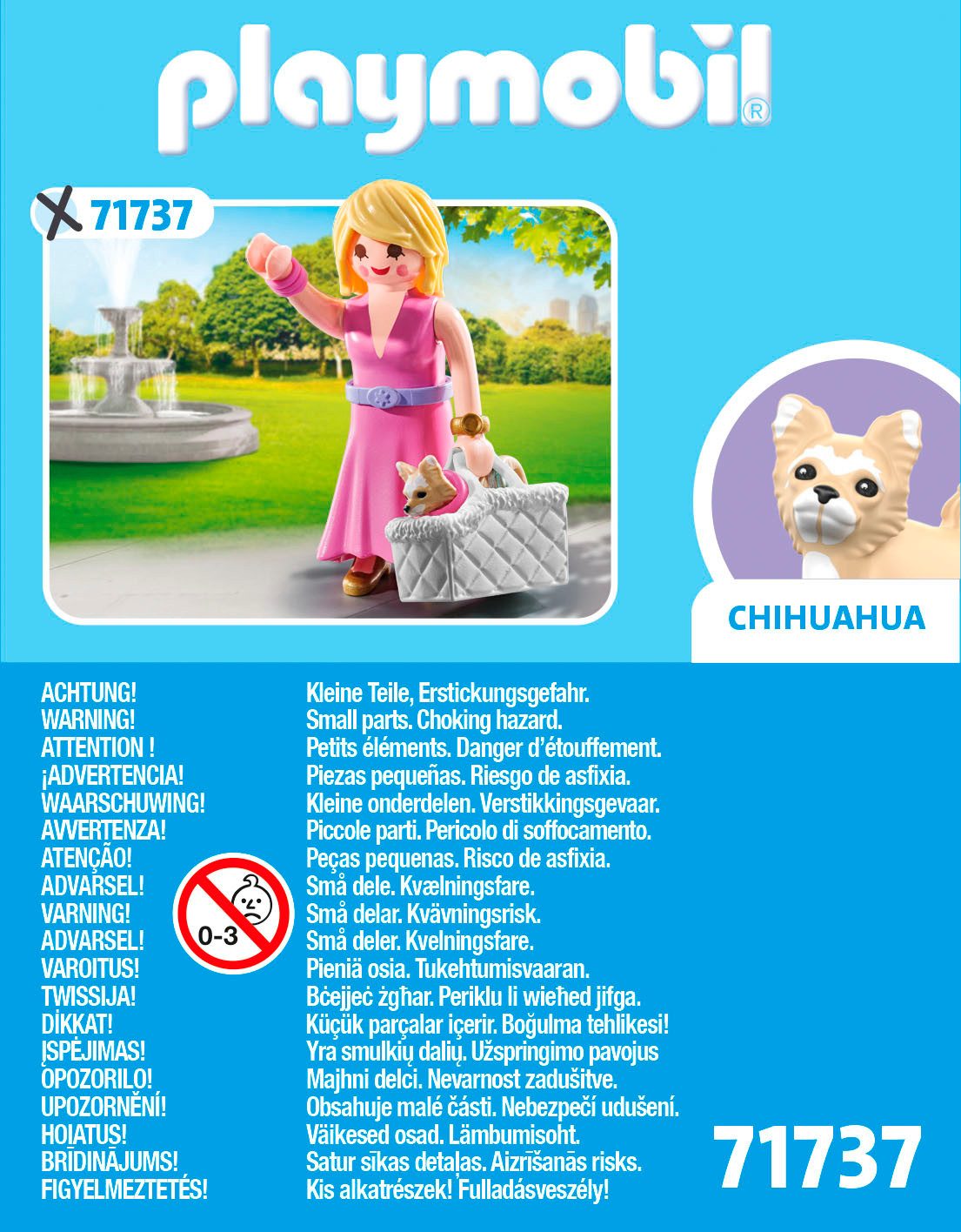 Playmobil® Constructie-speelset It-Girl mit Chihuahua (71737), Playmobil My Life (8-delig)