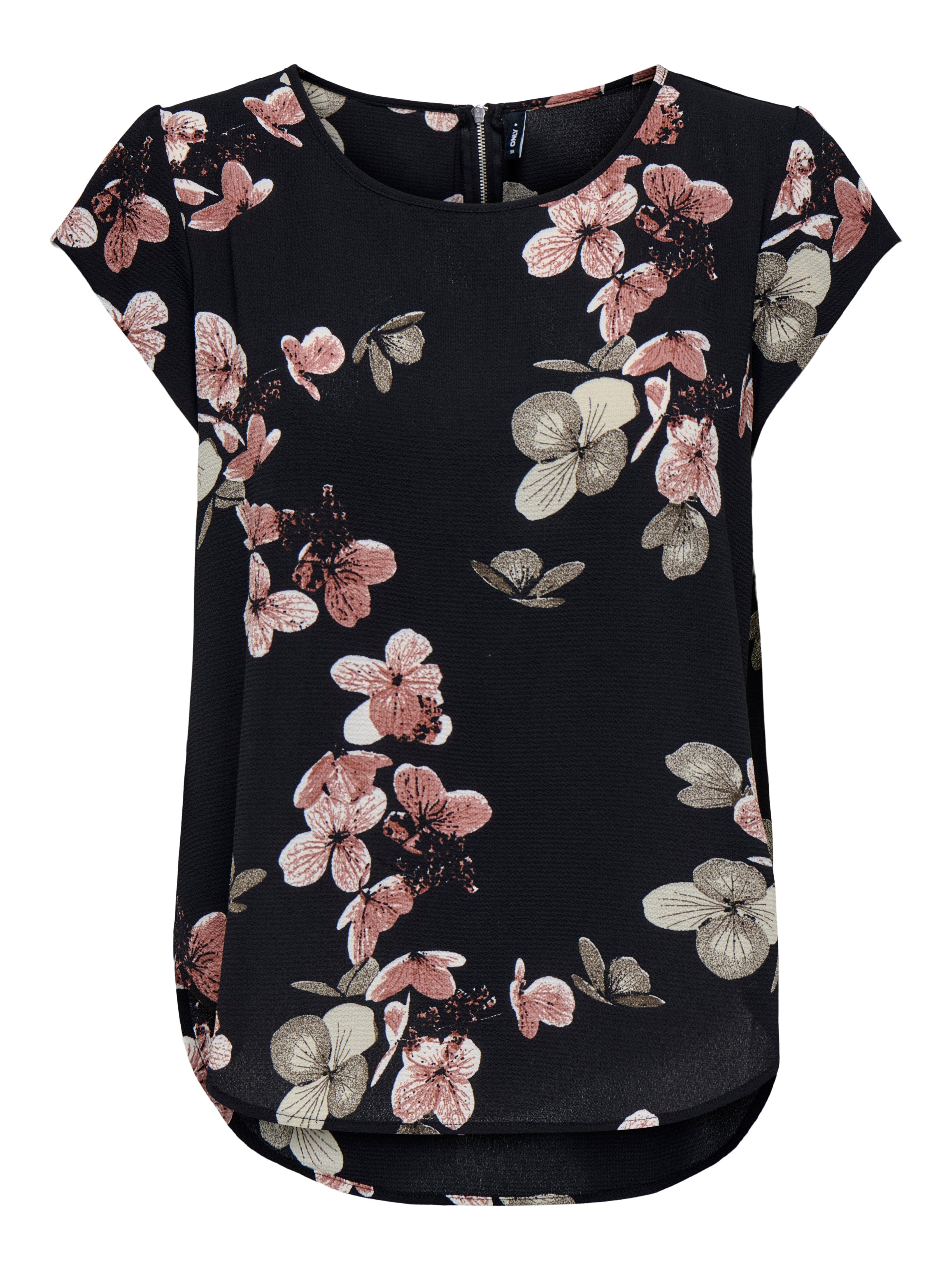Only Shirtblouse ONLVIC S/S AOP TOP NOOS PTM