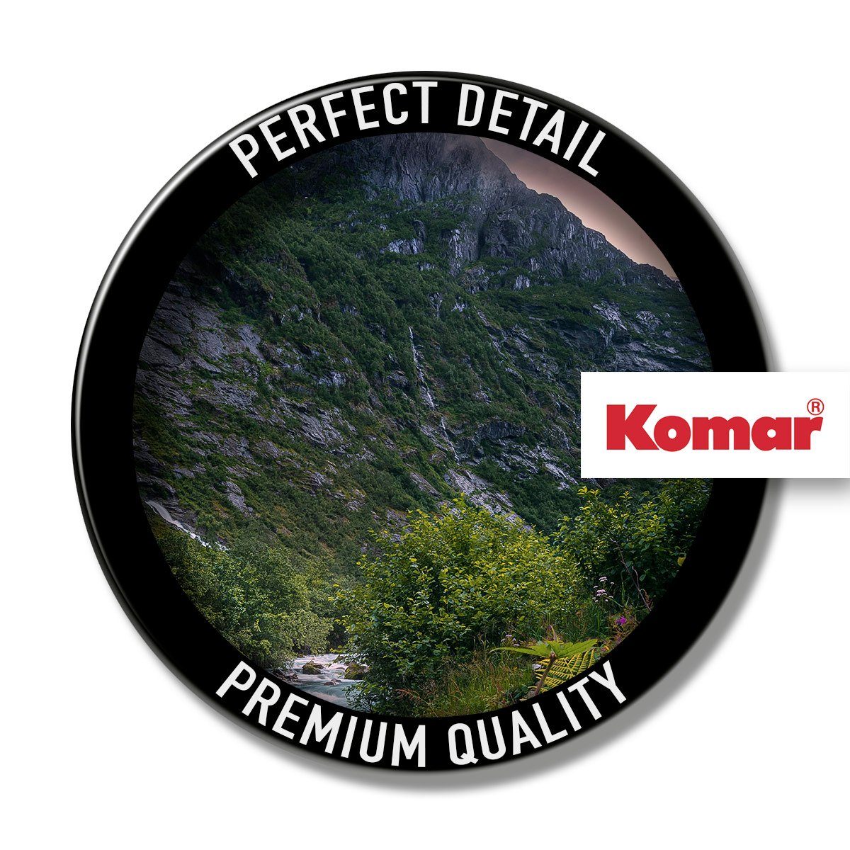 Komar Artprint op linnen Scandinavian Paradise - Afmeting 90 x 60 cm (1 stuk)