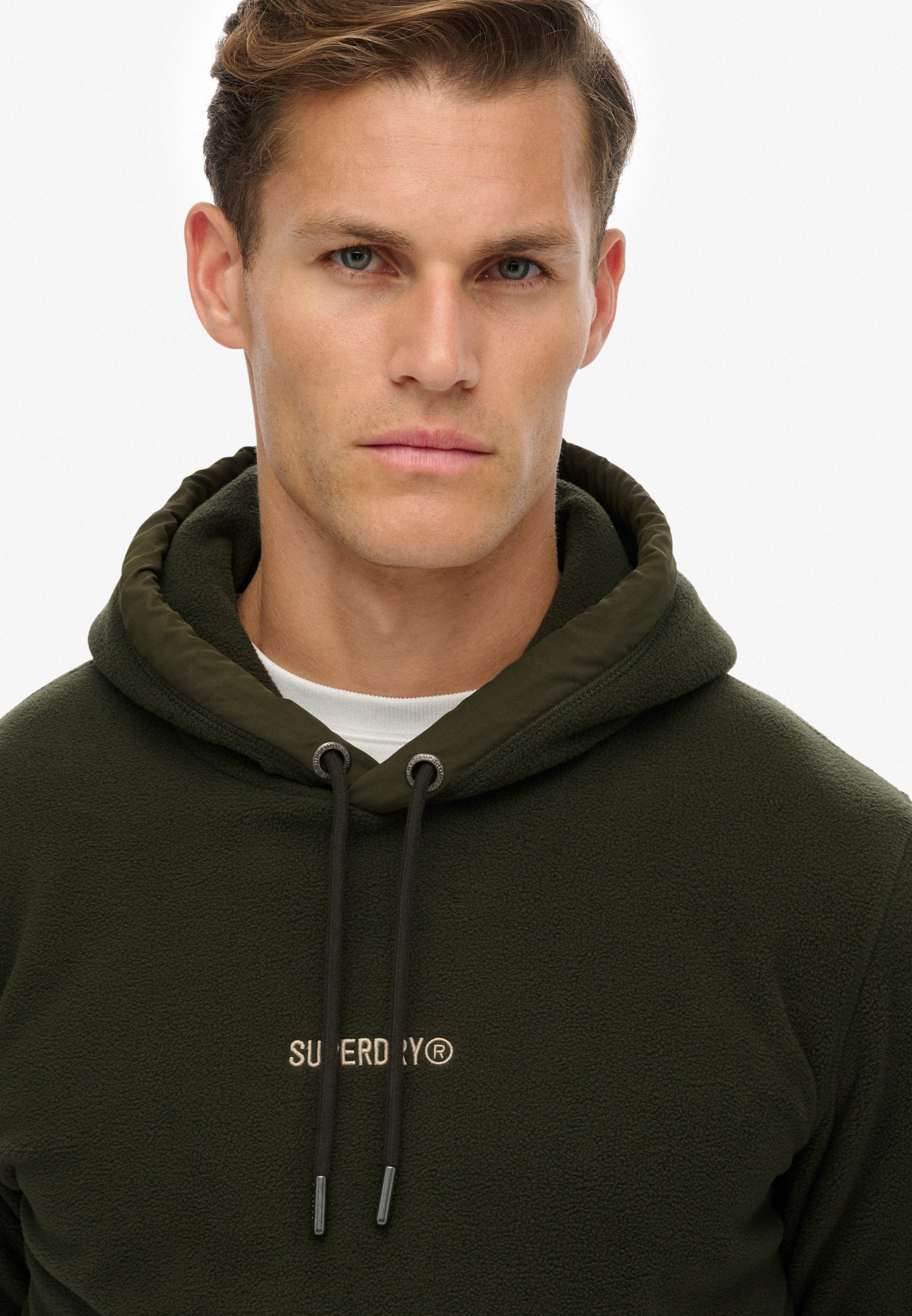 Superdry Hoodie MICRO LOGO FLEECE HOOD