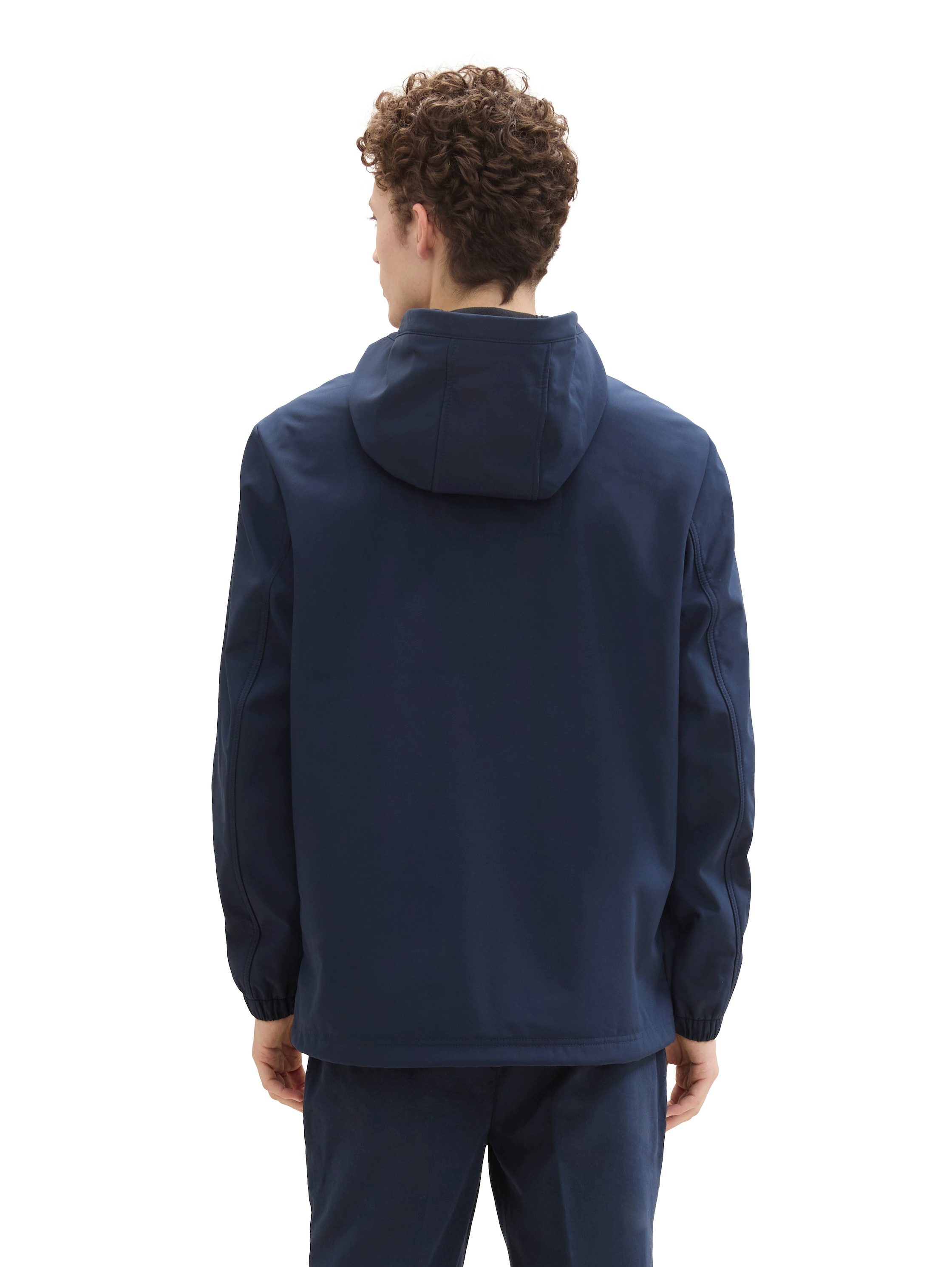 Tom Tailor Denim Softshell-jack met een capuchon