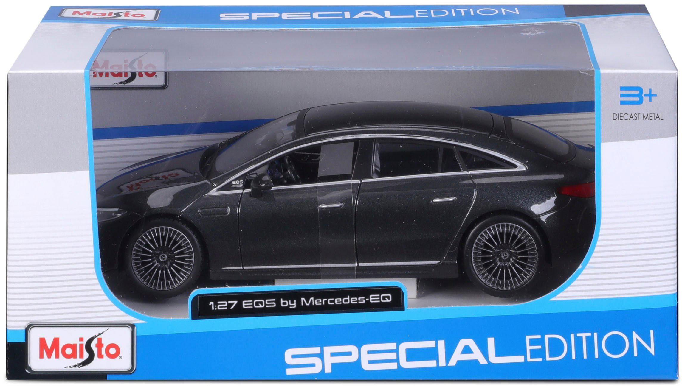 Maisto® Auto op schaal 1:27 Mercedes EQS, grijs