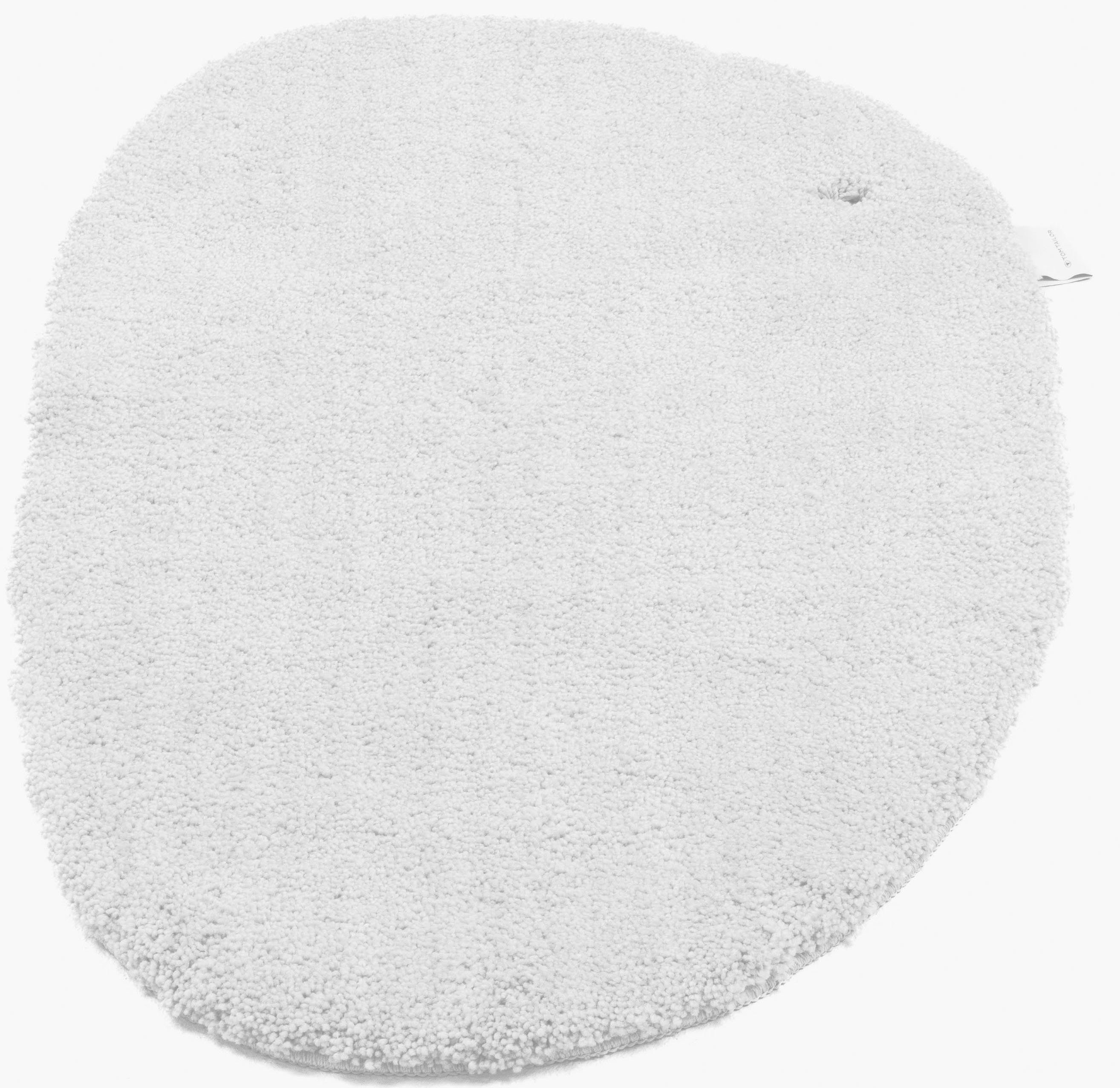 Tom Tailor Badmat Cozy Bath UNI Badmat, effen kleuren, rechthoekig, rond en ovaal verkrijgbaar (1 stuk) badmatten wit