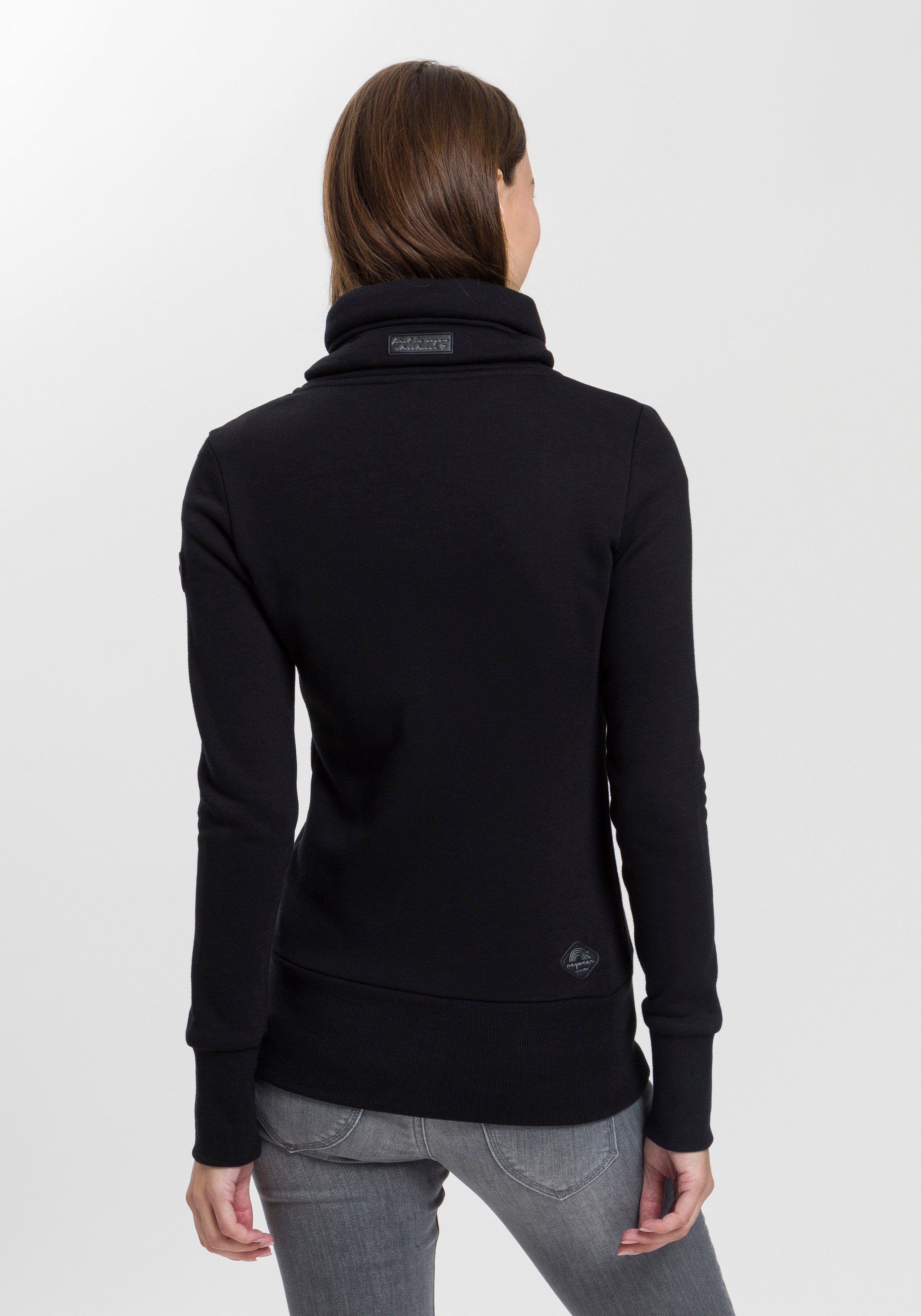 Ragwear Sweatvest RYLIE ZIP O Jas met extra brede boorden