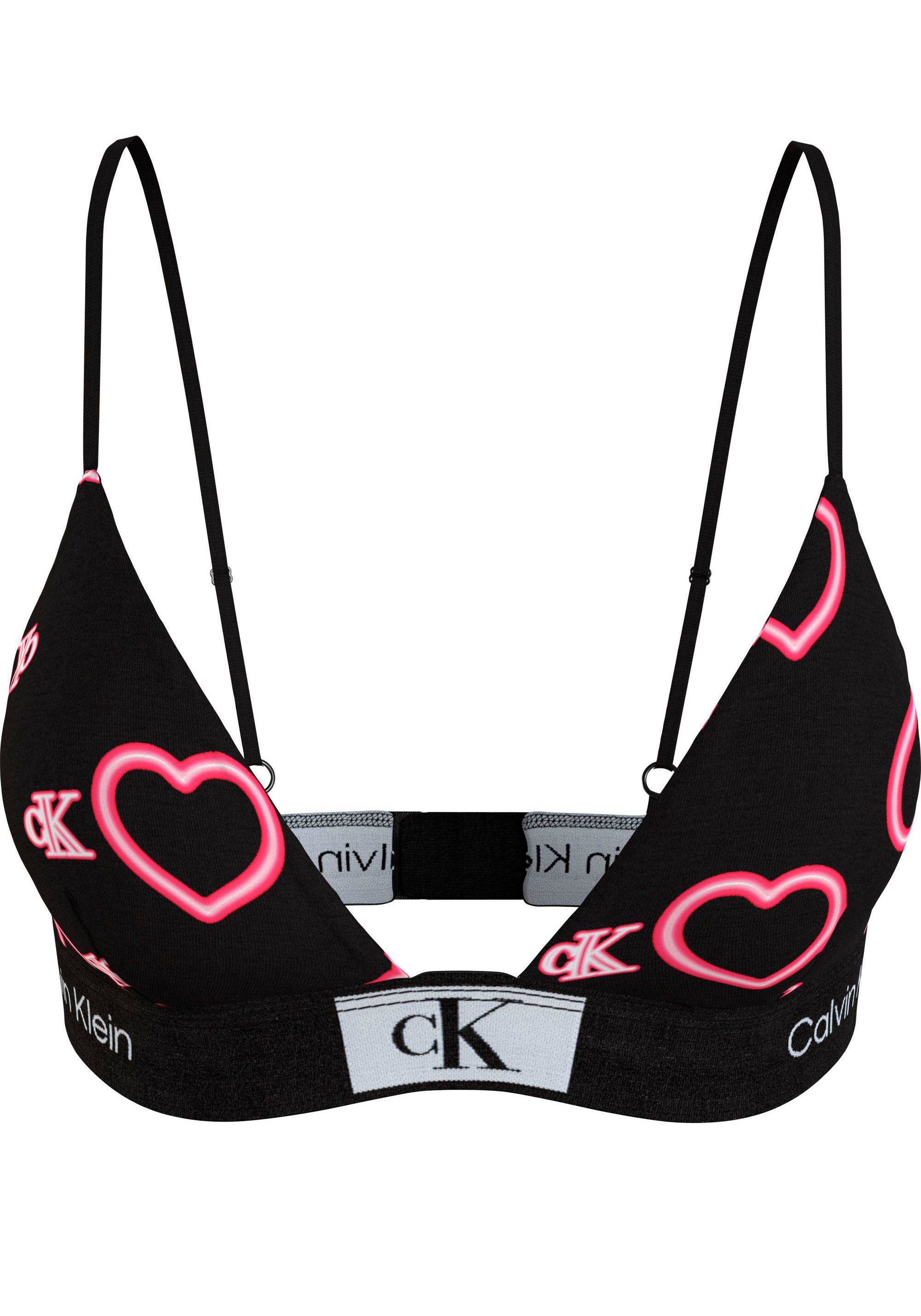 Calvin Klein Underwear Beha met labeldetails model '1996 VDAY'