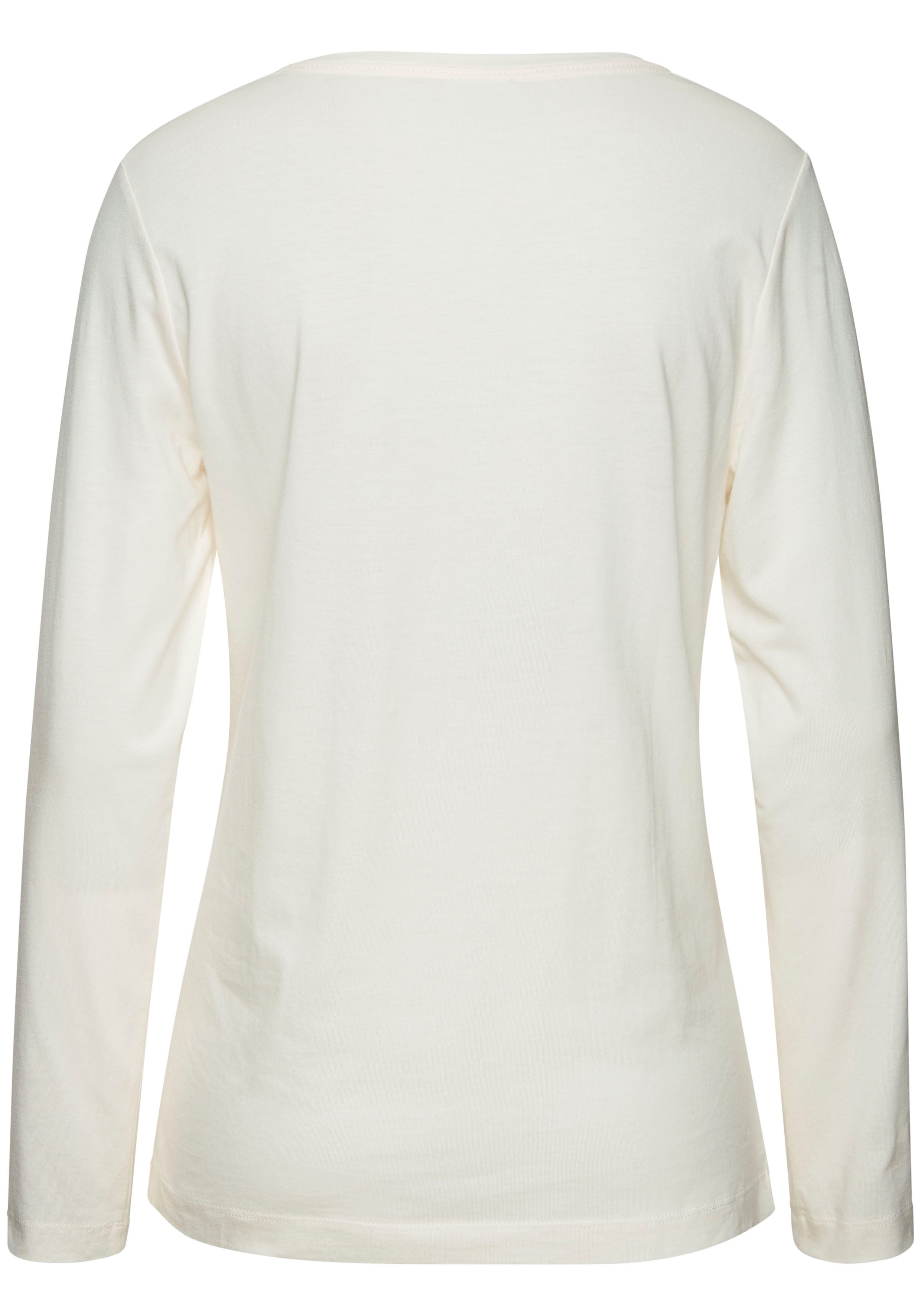 Lascana Pyjama top met folieprint