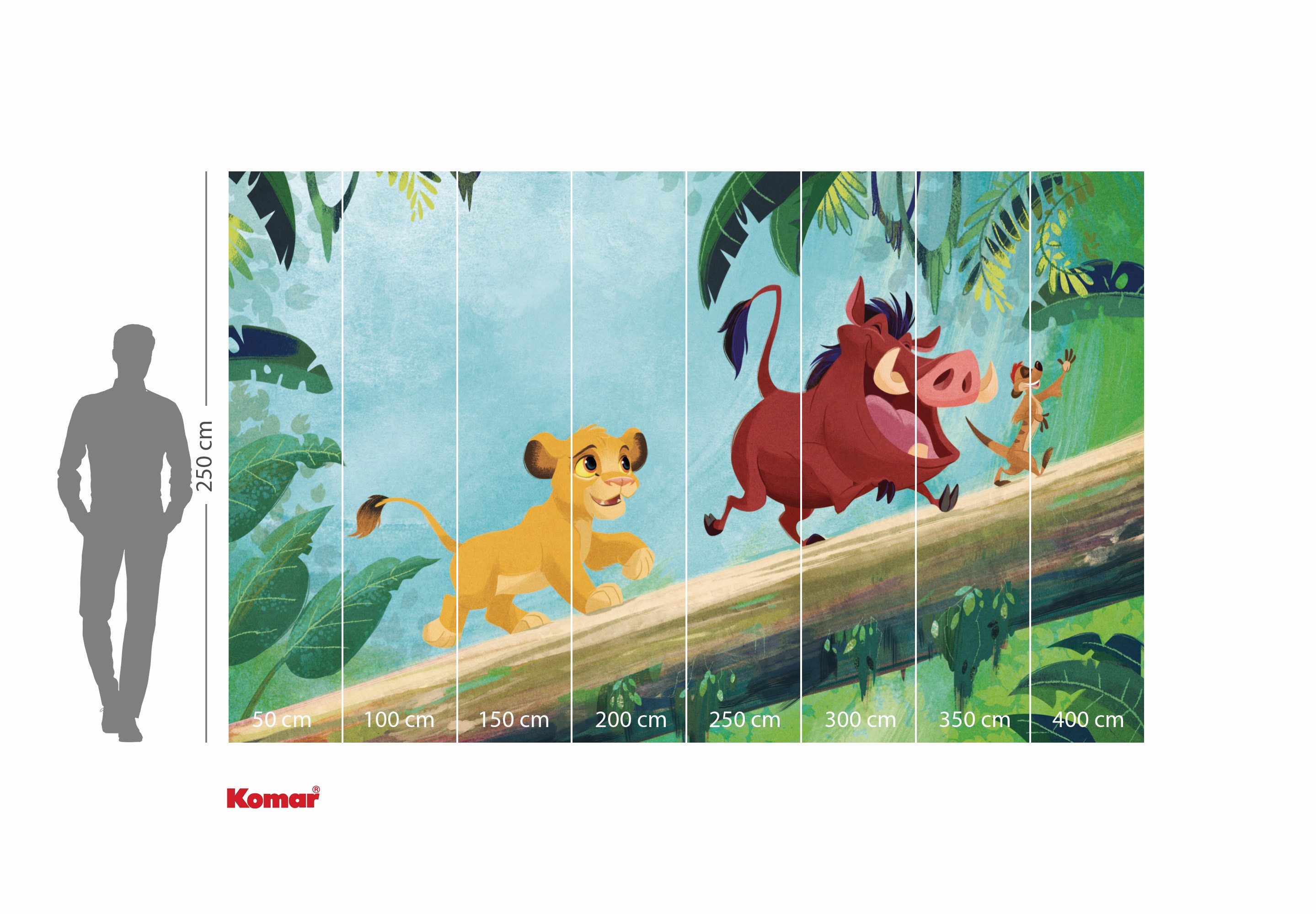 Komar Kinderbehang Disney The Lion King Classic Jungle Team (1 stuk)