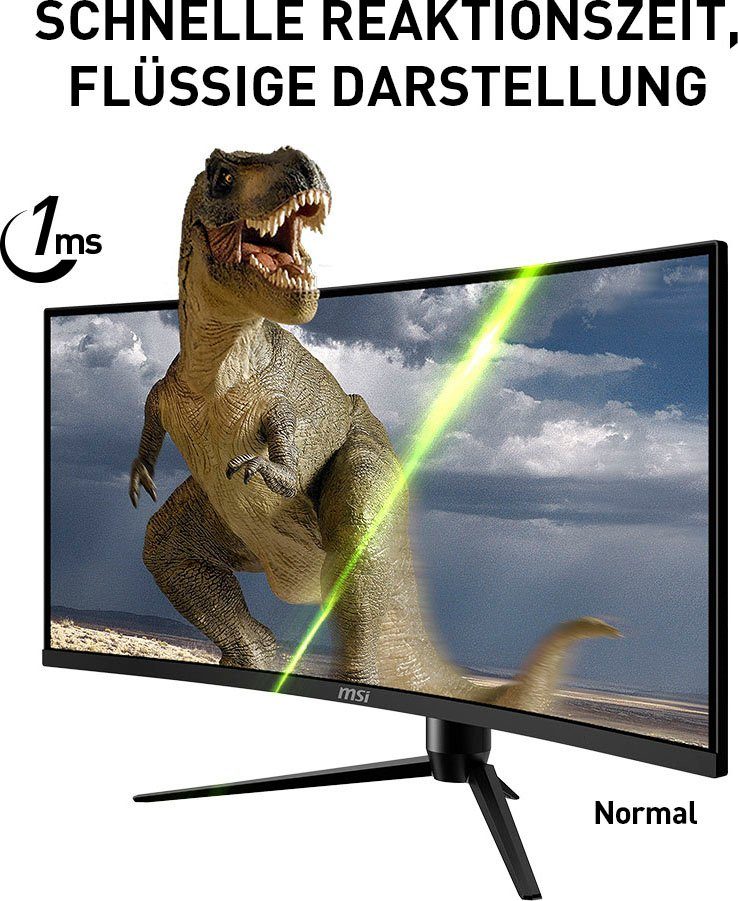MSI Curved-gaming-ledscherm Optix MAG342CQR, 86 cm / 34", UWQHD