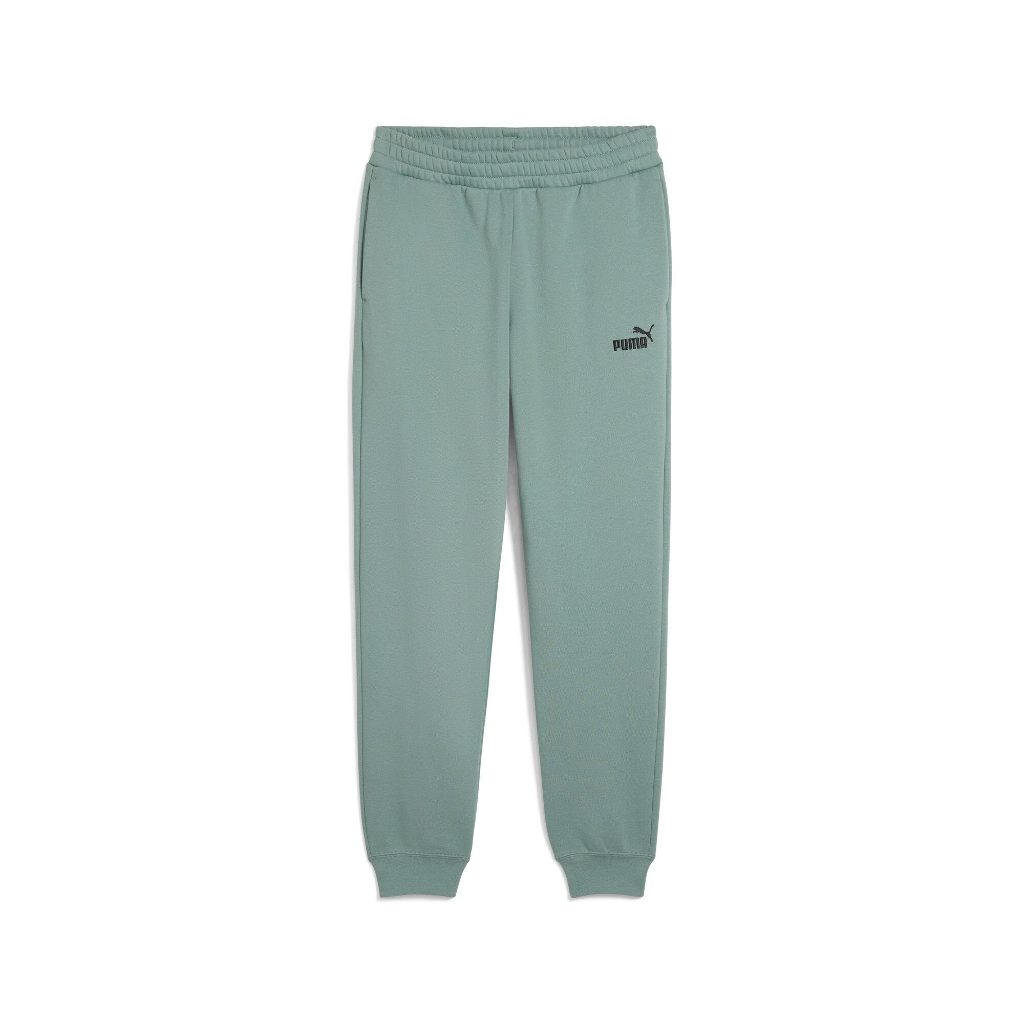 PUMA Trainingsbroek ESS NO. 1 LOGO SWEATPANTS FL CL (S) heren fitness maat S groen