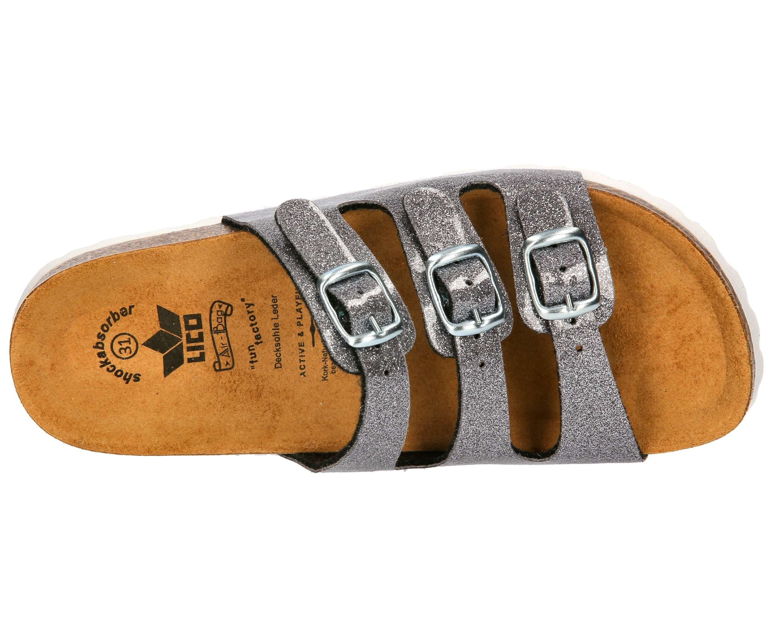 Lico Slippers Bioline kids glitter