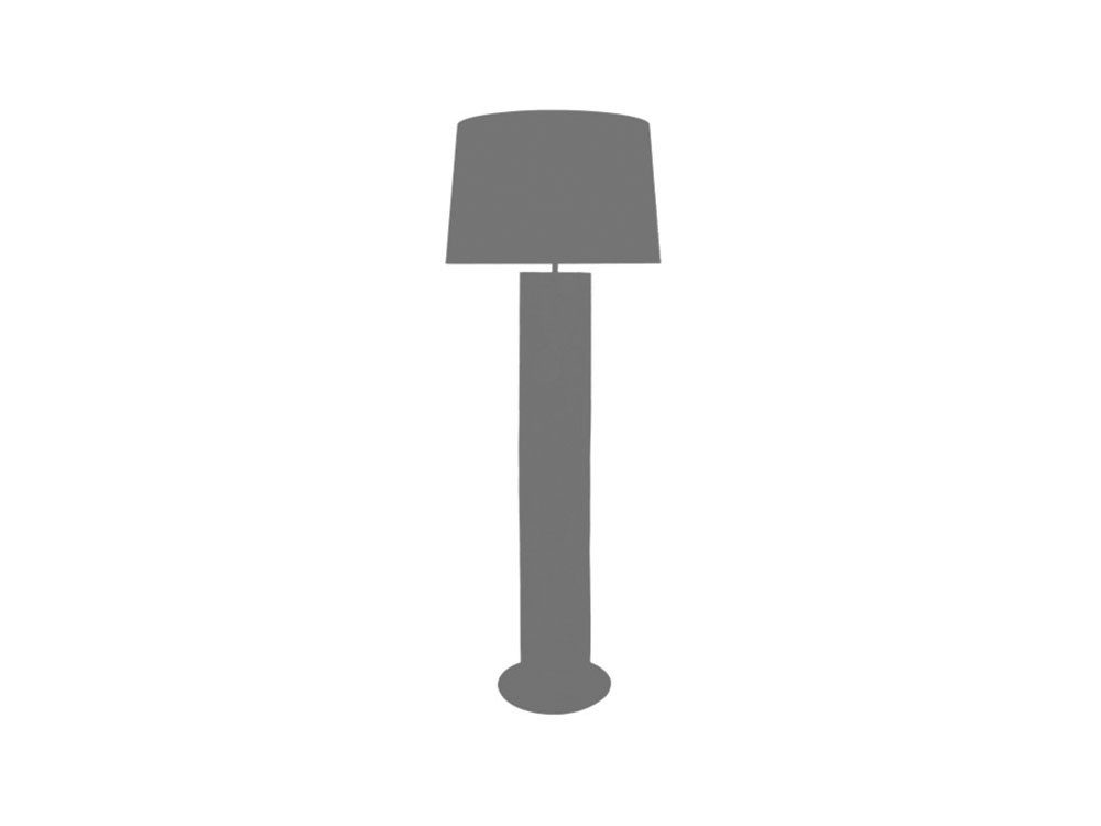 SalesFever Staande lamp Drijfhout met de hand gemaakt (1 stuk)