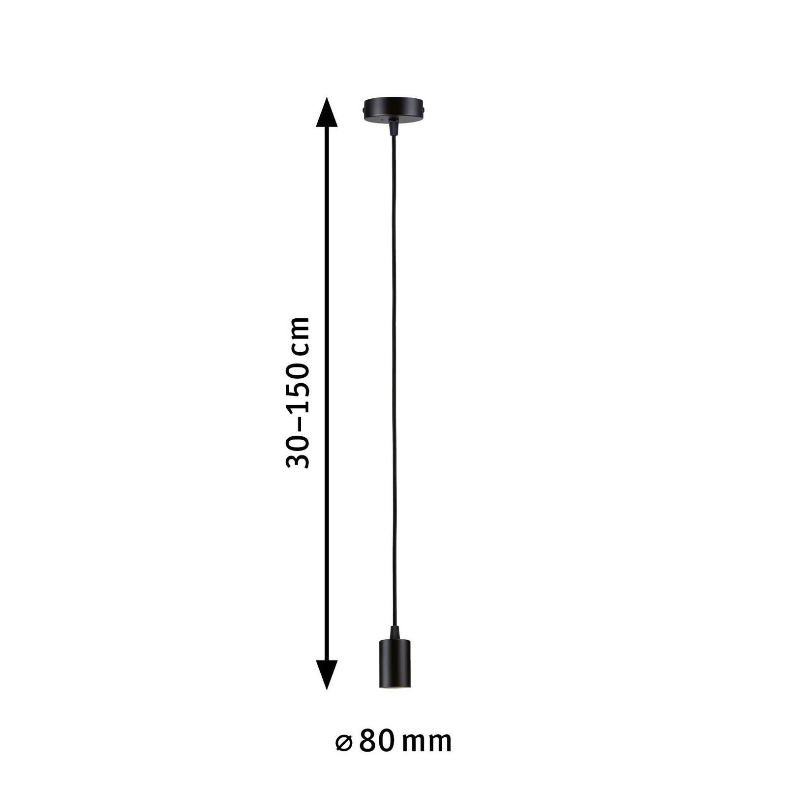 Paulmann Hanglamp Ravi IP44 max 1x60W 230V Metaal (1 stuk)