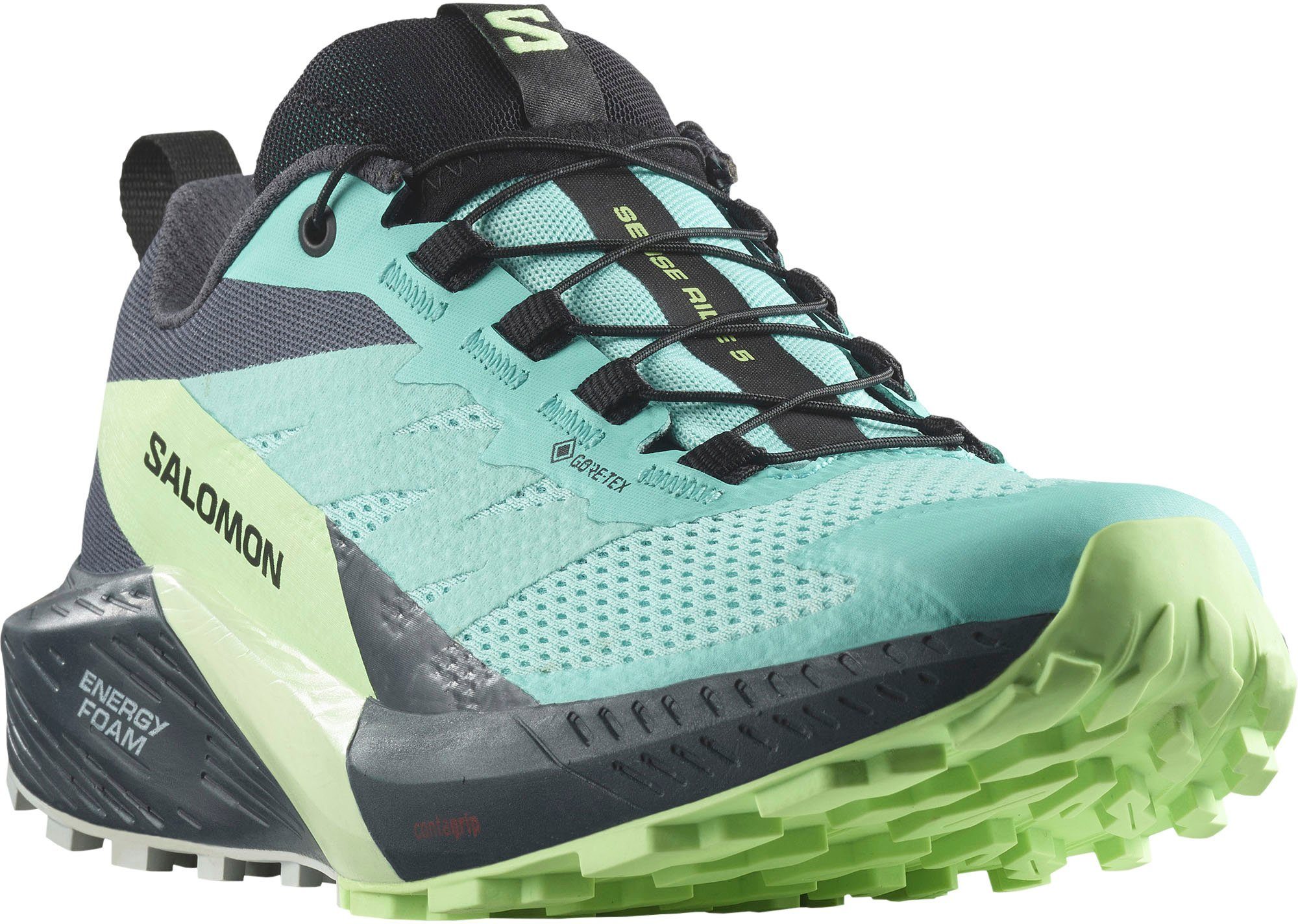 Salomon Trailrunningschoenen SENSE RIDE 5 GORE-TEX® W waterdicht, trailrunningschoenen