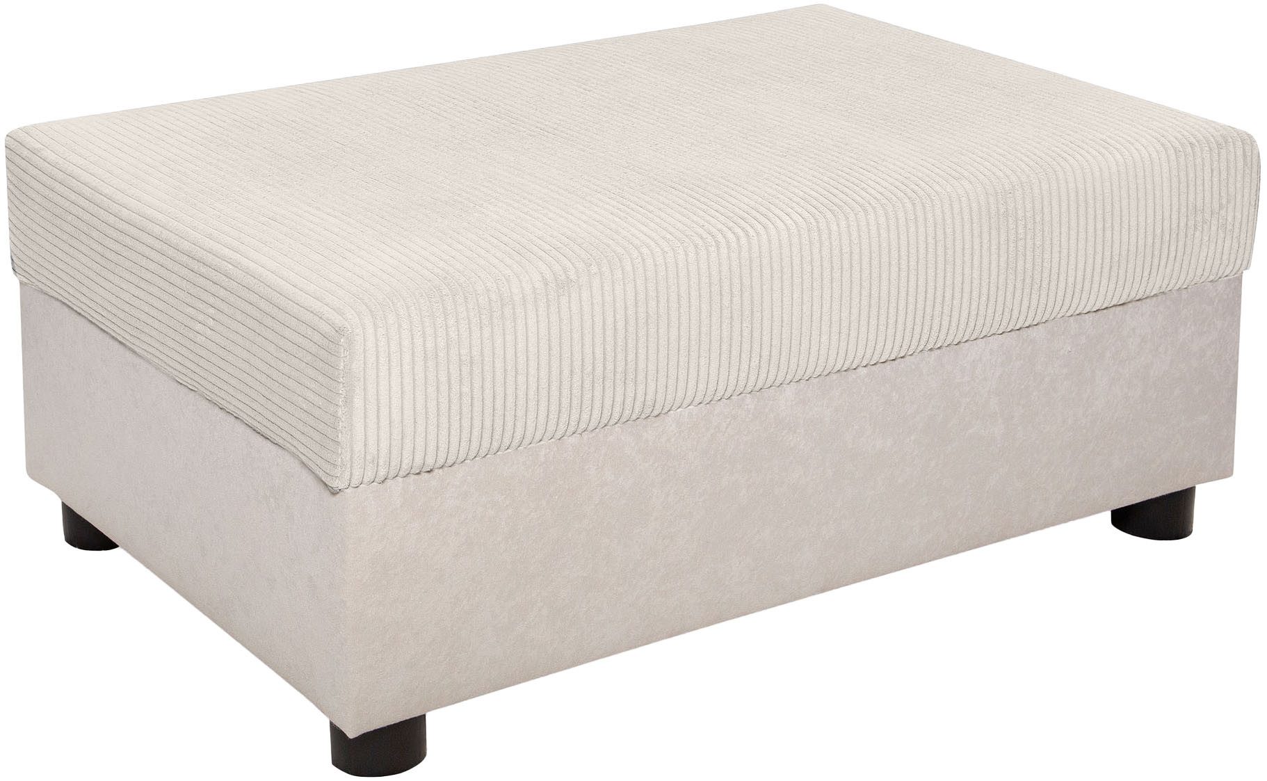 COLLECTION AB Hocker Parma Vrij te plaatsen, comfortabele bonellfeder, individueel combineerbaar