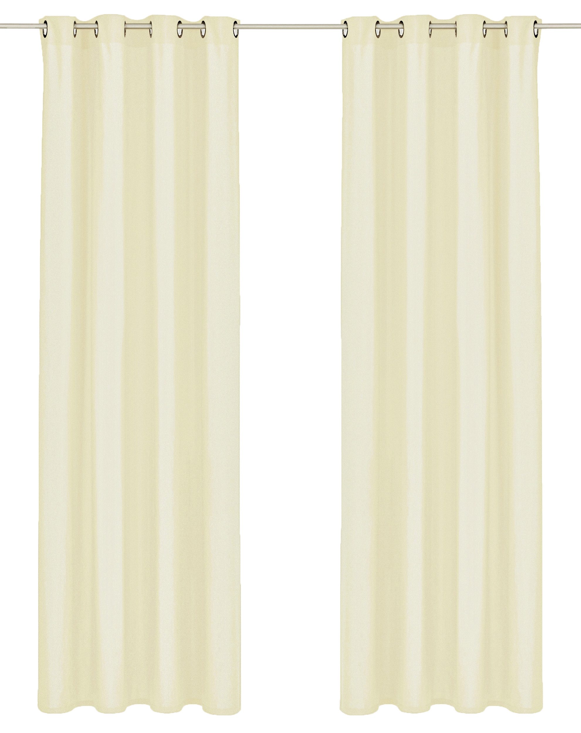 my home Gordijn Raja 2-pack, bestseller, effen, modern, onderhoudsvriendelijke microvezel (2 stuks)