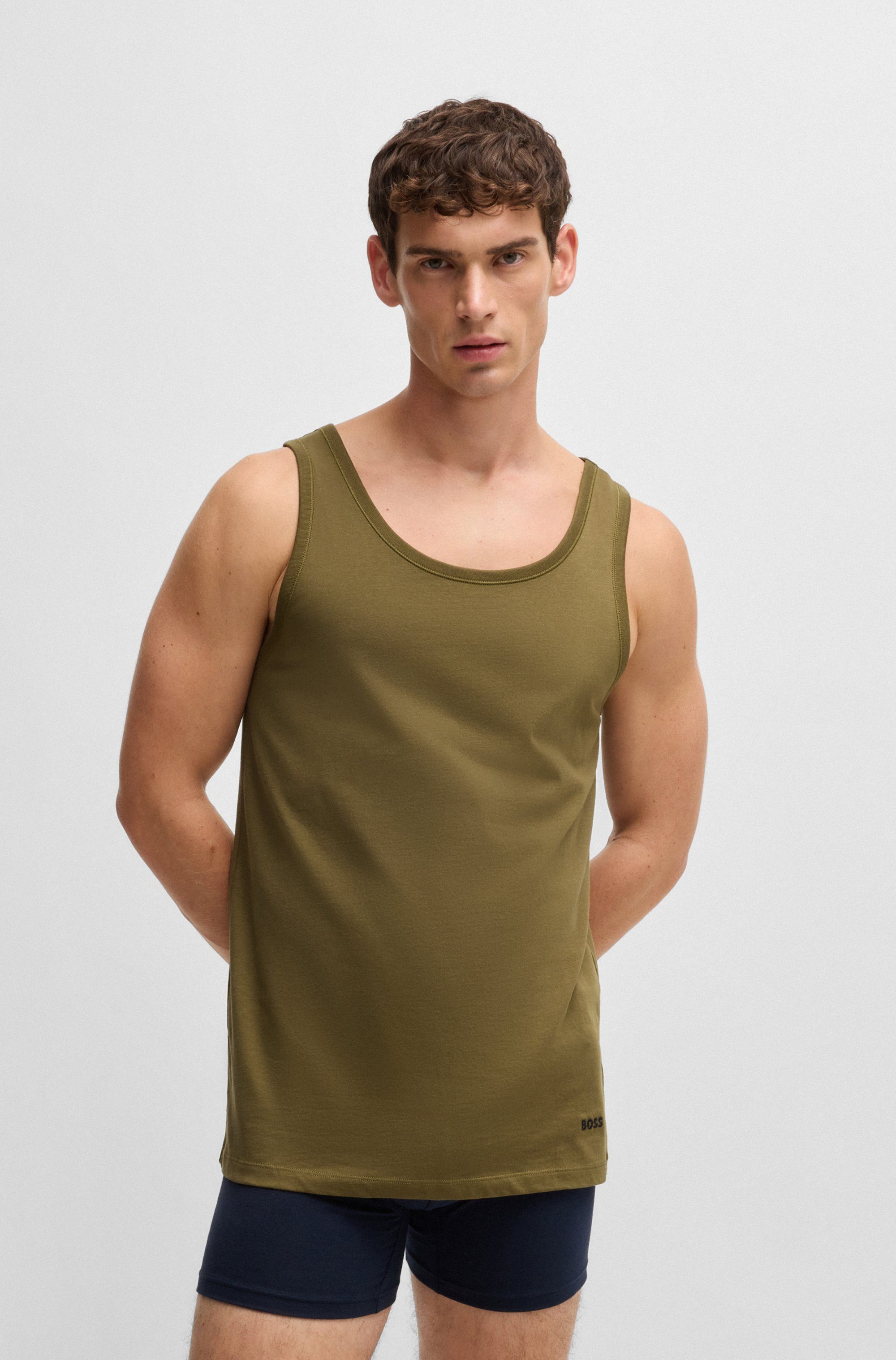 BOSS Hemd Tank Top 3P CO (set, 3 stuks)