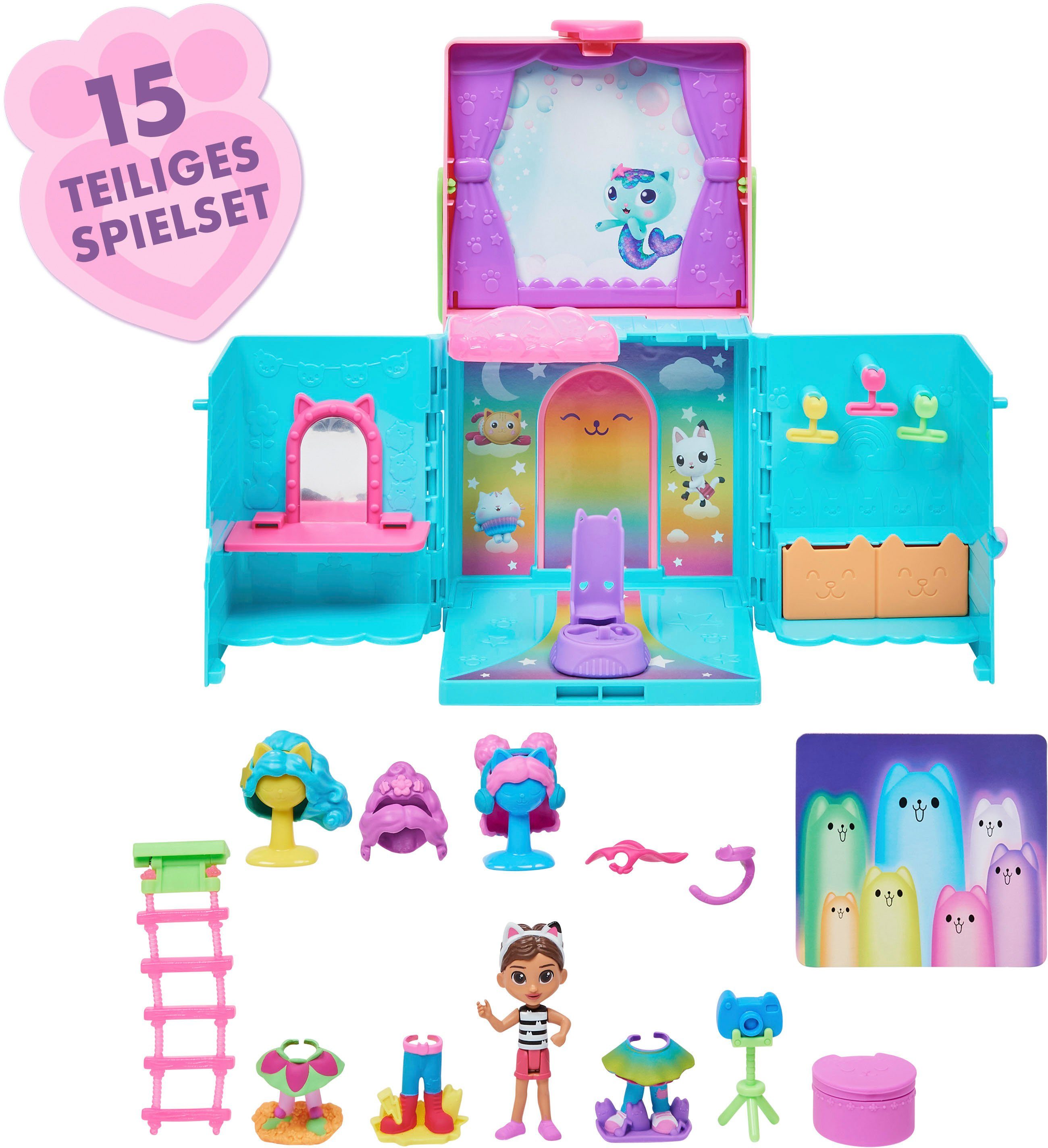 Spin Master Speelwereld Gabby's Dollhouse – Rainbow Closet kledingkast