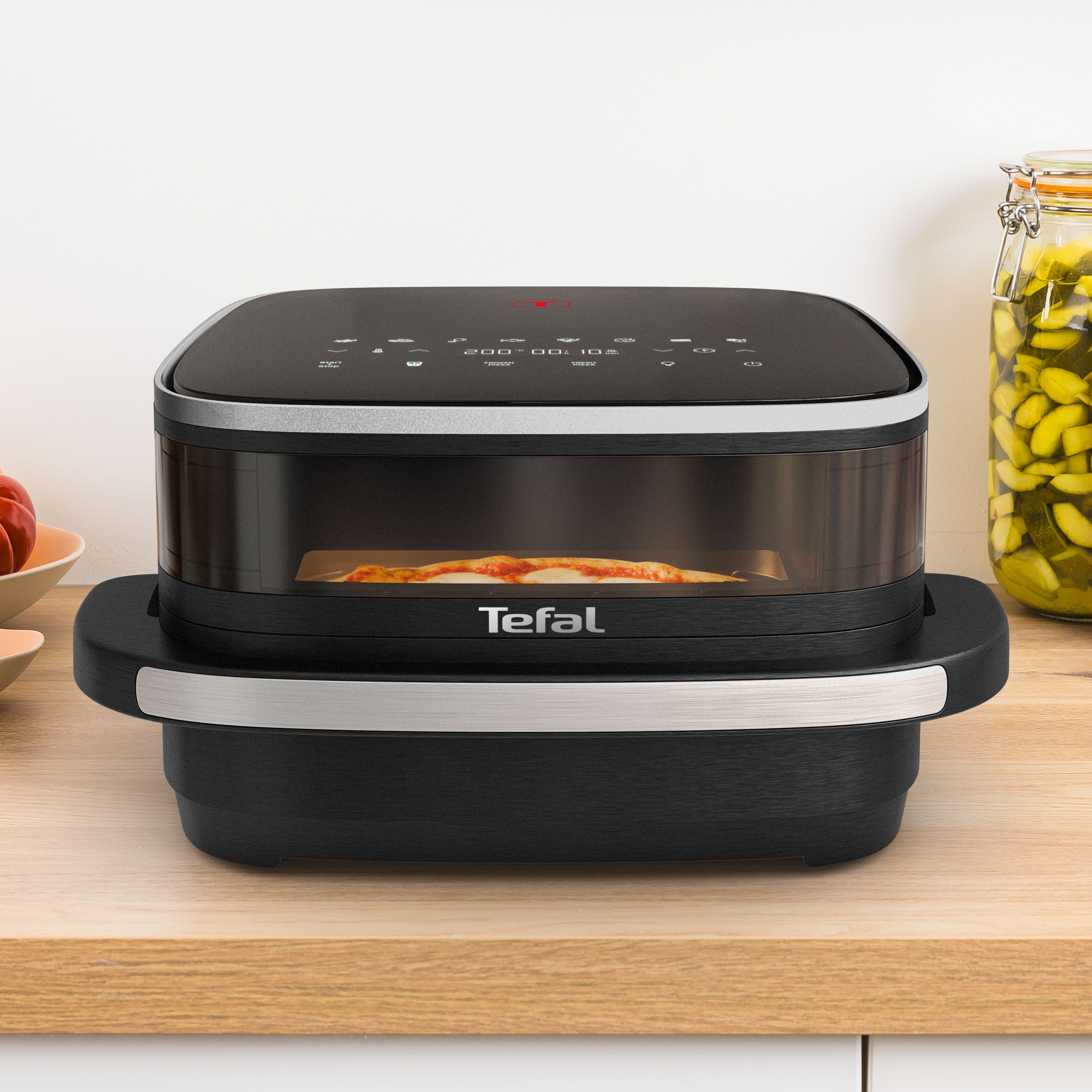 Tefal Airfryer FW4018 Easy Fry XL Surface mit Pizzabackfunktion