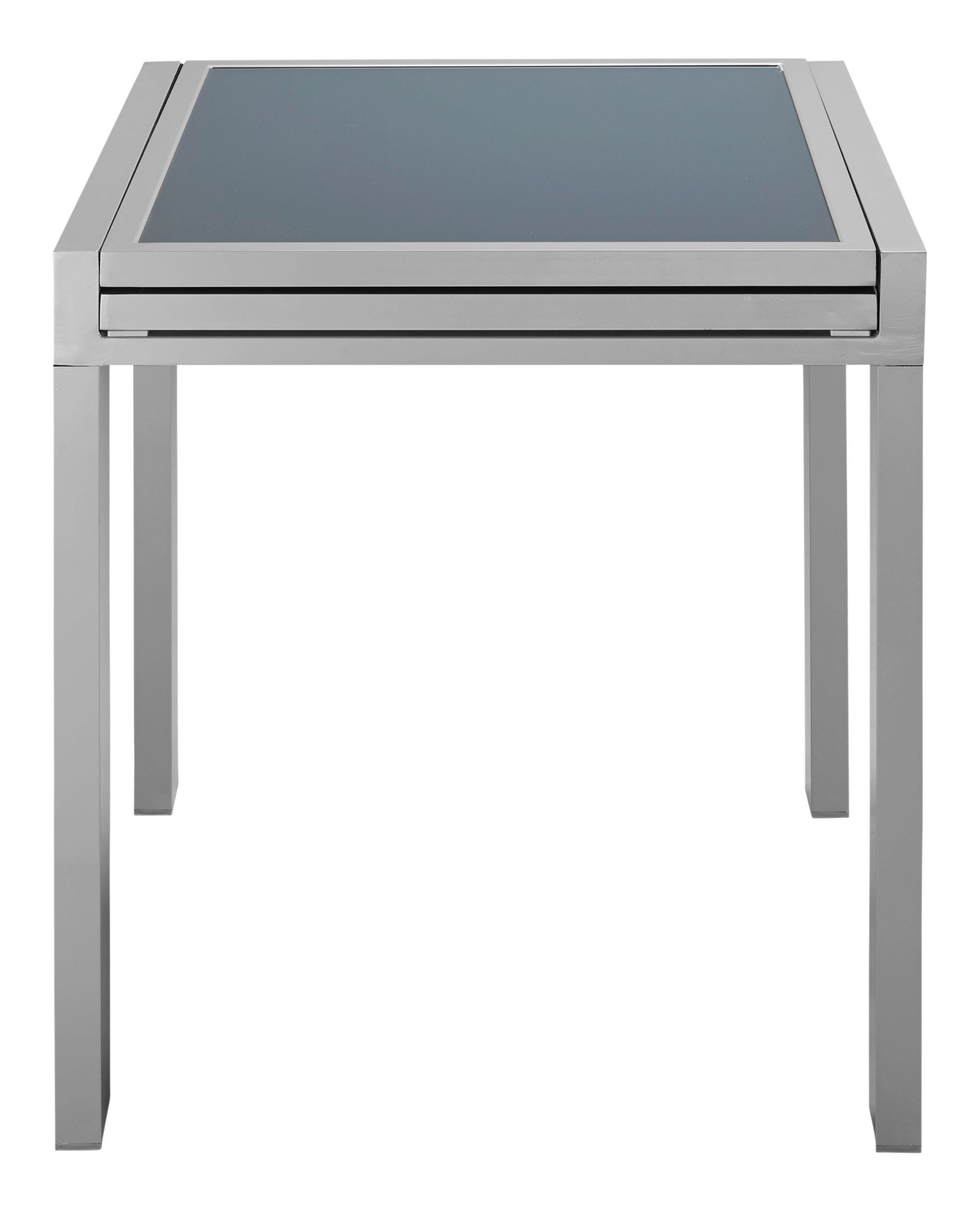 MERXX Tuintafel Lima 65x65-130 cm, uittrekbaar
