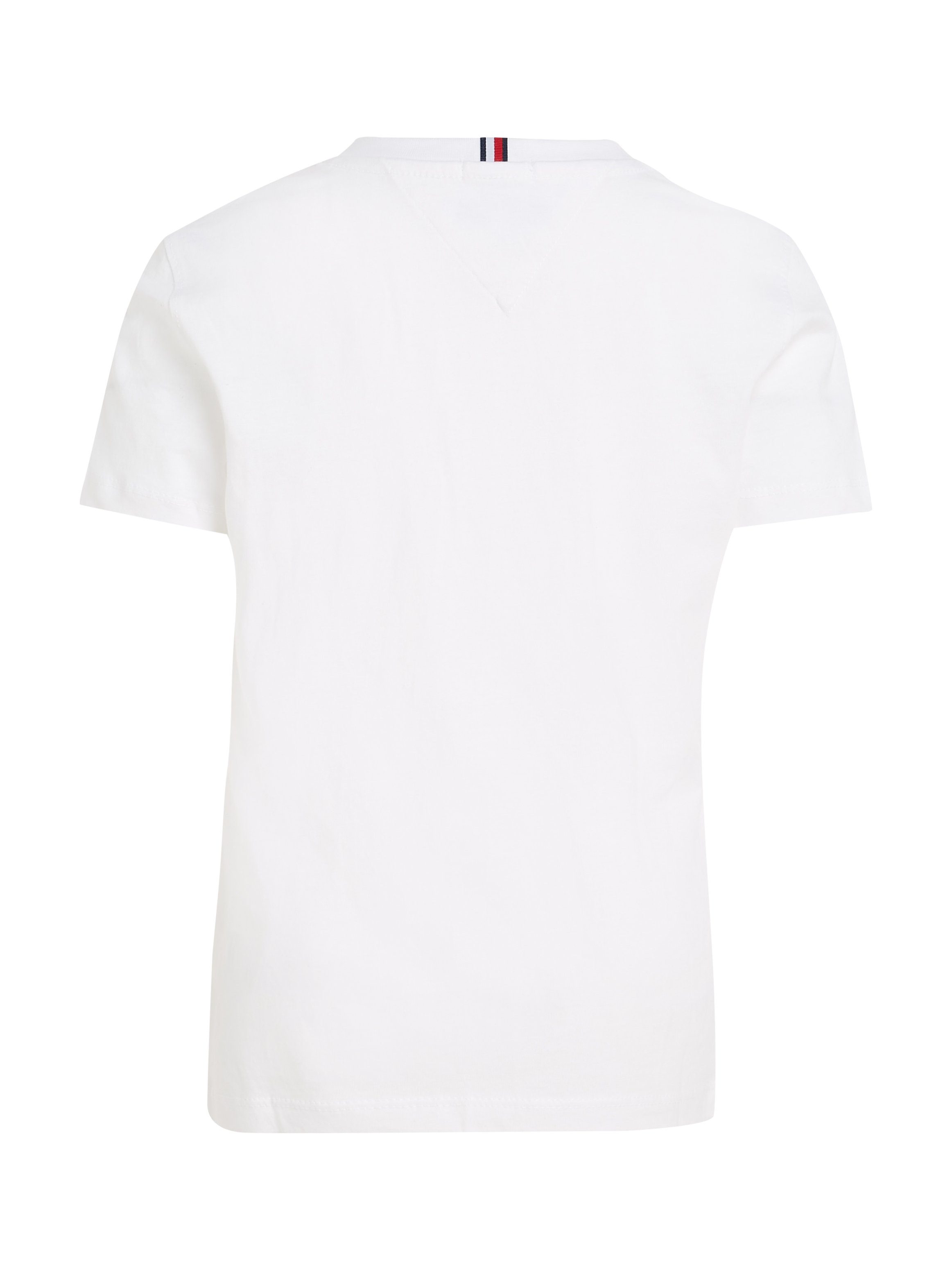 Tommy Hilfiger Shirt met ronde hals ESSENTIAL SWEATPANTS met tommy hilfiger logo-opschrift