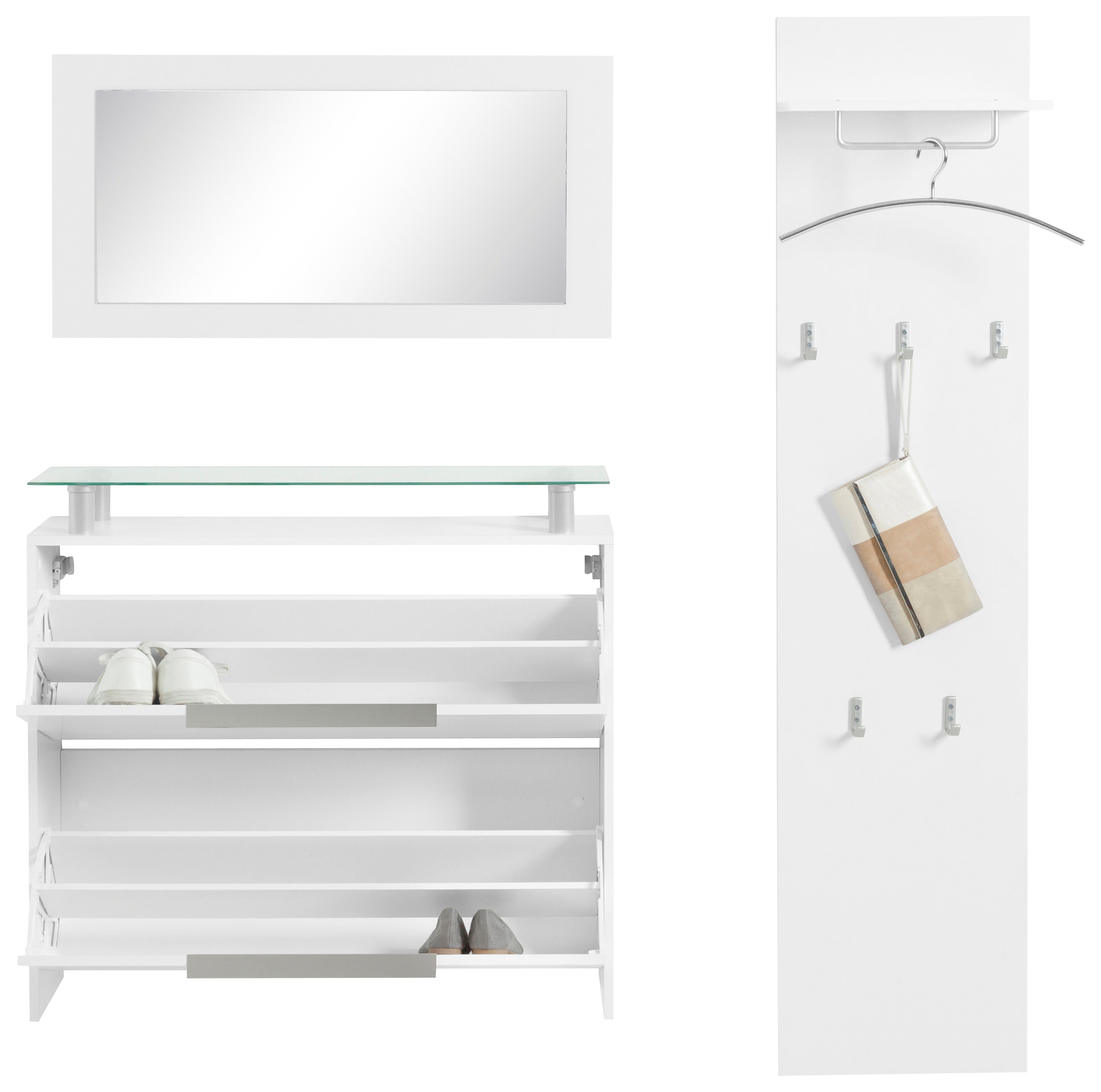 borchardt Möbel Halmeubelset Rena 2(3-delig) (set, 3-delig)
