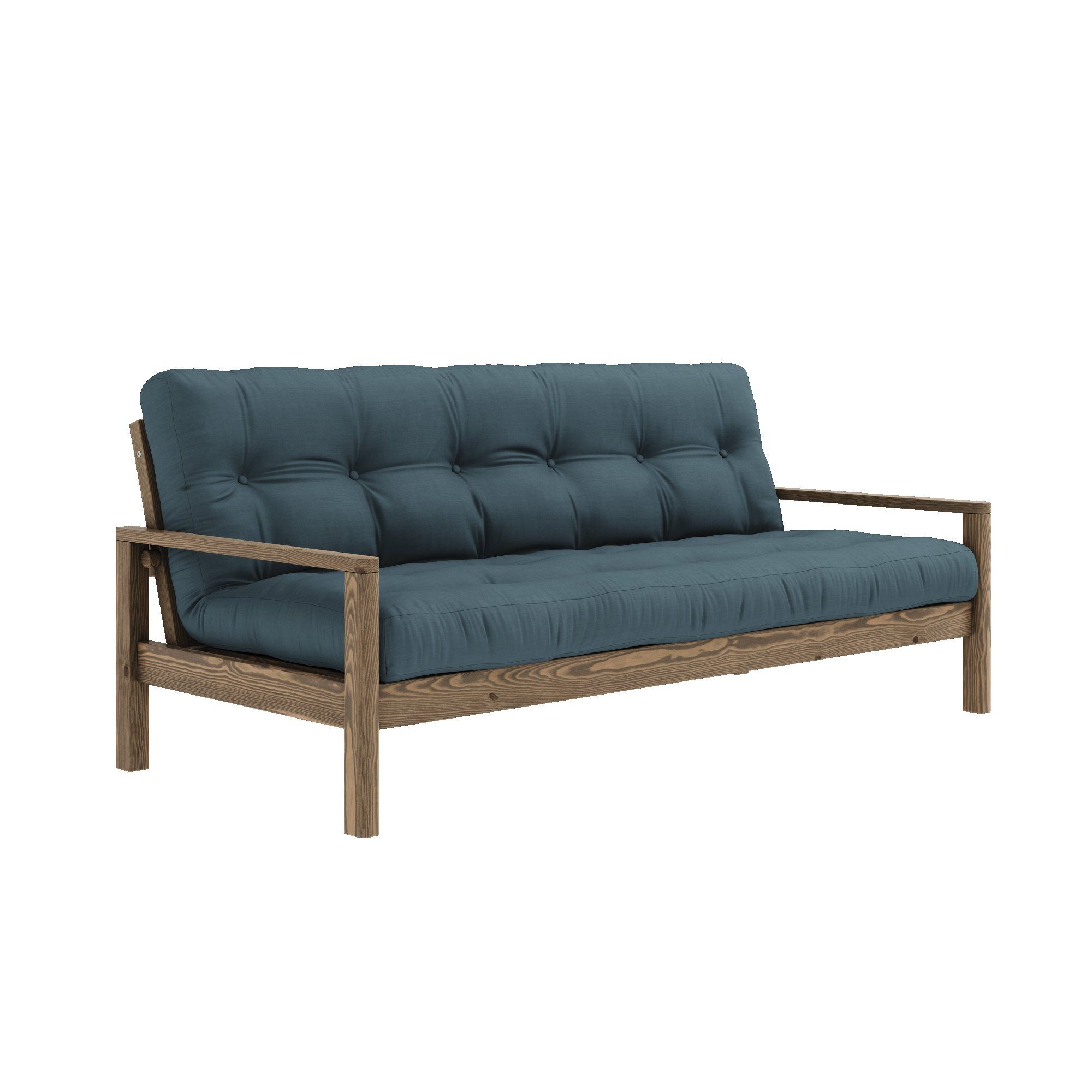 Karup Slaapbank Knob met futonmatras, verschillende kleuren, fsc®-gecertificeerd, dennenhout