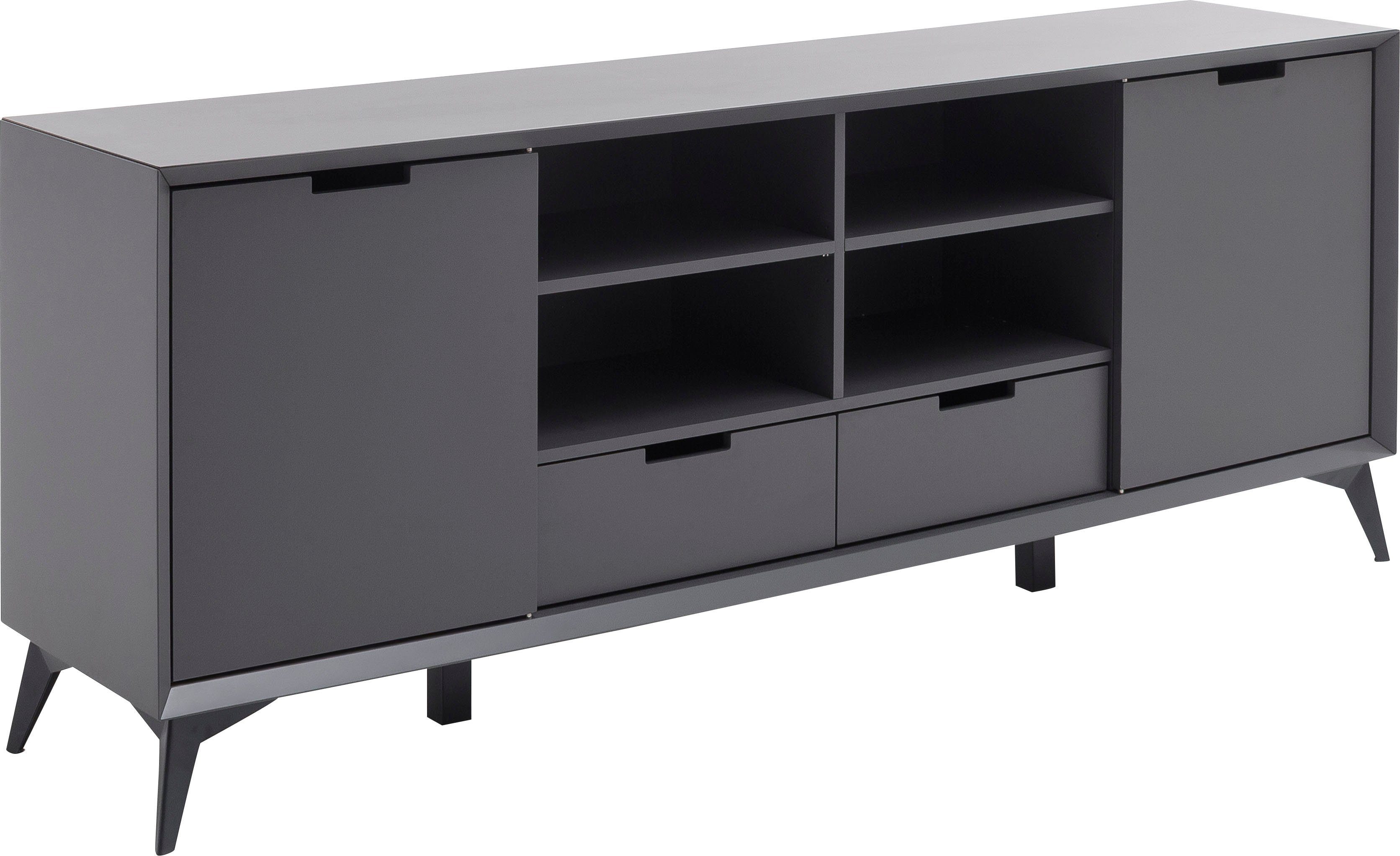 MCA furniture Dressoir Netanja Breedte ca. 180 cm dressoirs grijs