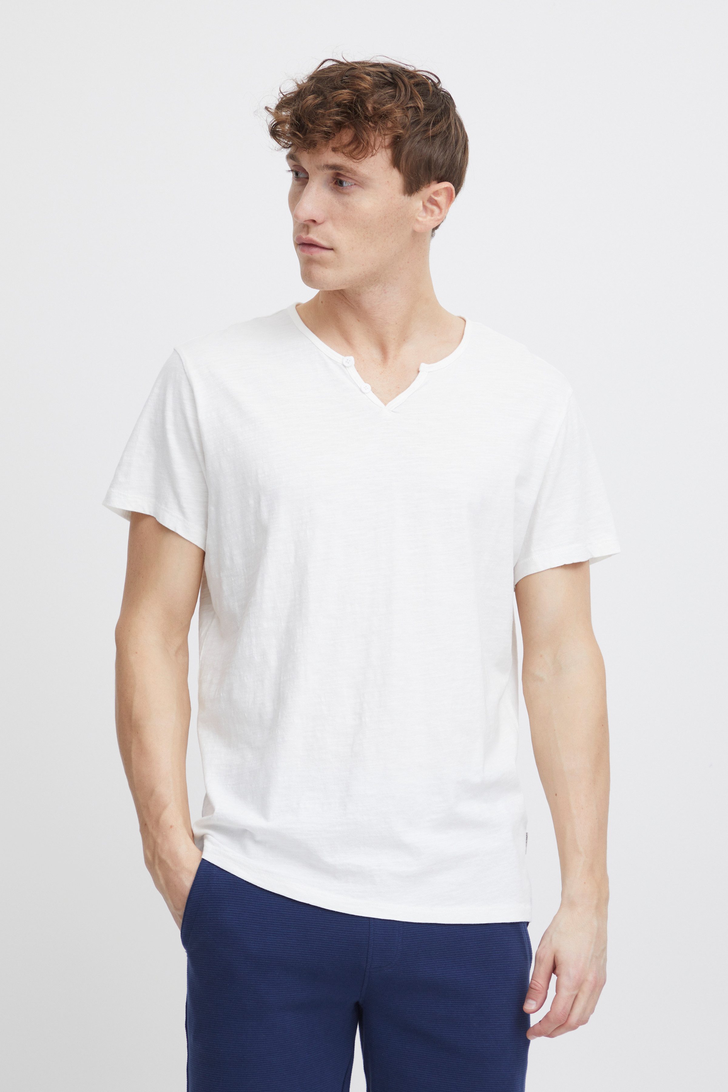 Blend T-shirt BHAshton split neck tee