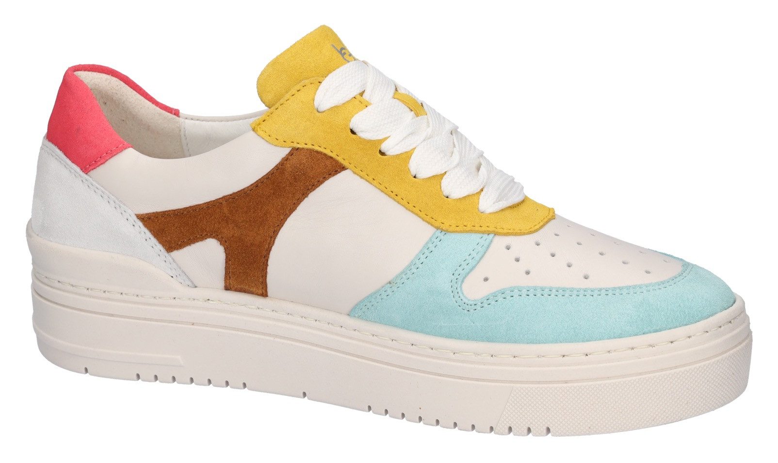 Waldläufer Plateausneakers H-TAMIRA , vrijetijdsschoen, lage schoen, veterschoen in h-breedte