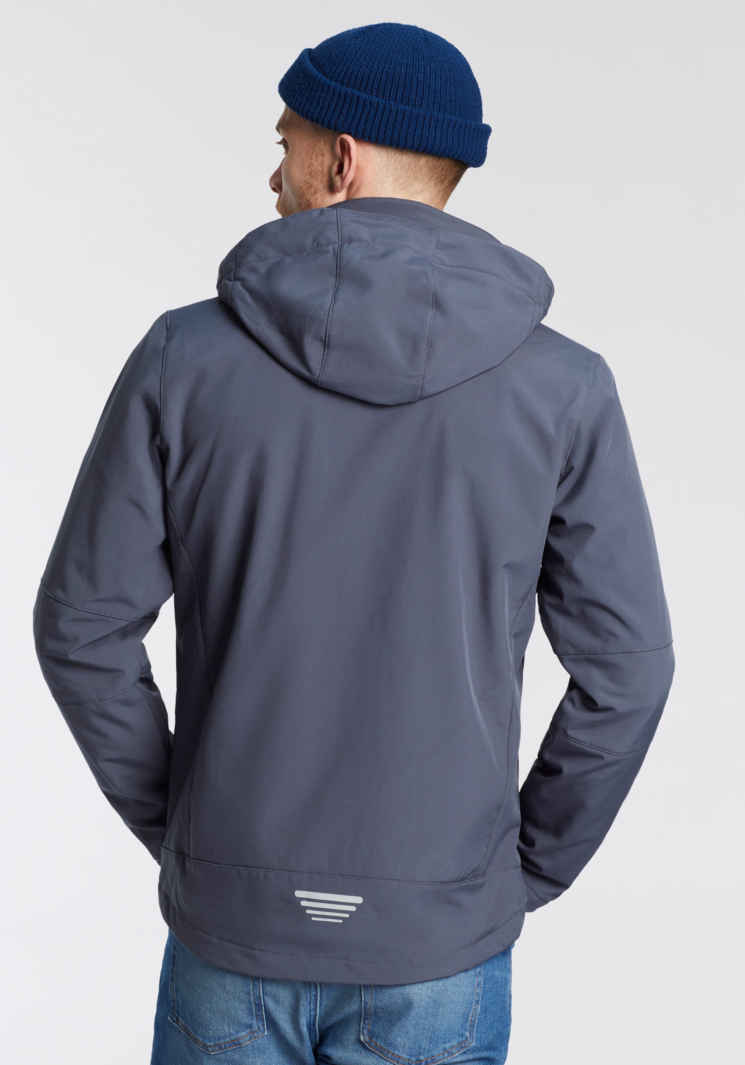 CMP Softshell-jack MAN JACKET ZIP HOOD