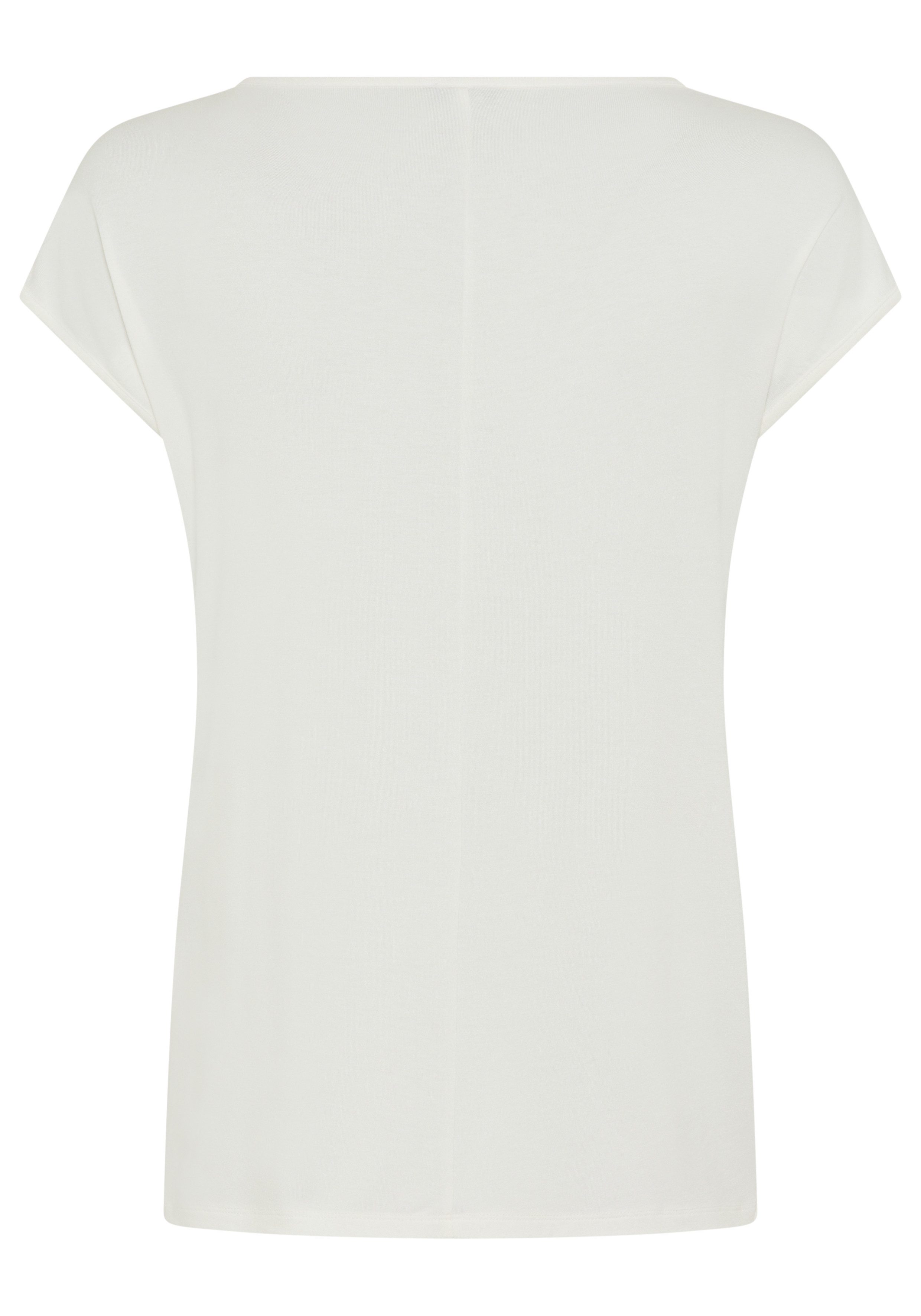Laura Scott T-shirt mouwloos, heuplang, met glinsterende pailletten