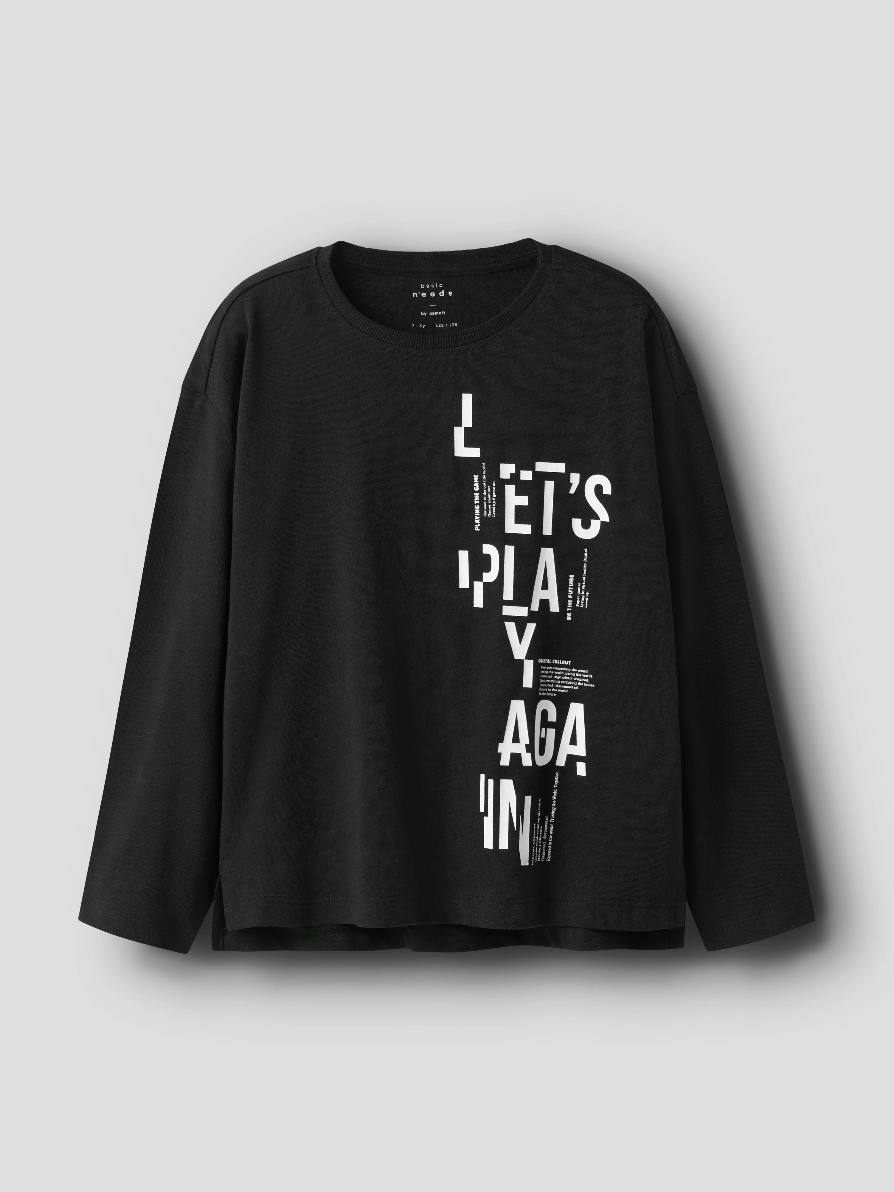 Name It Shirt met lange mouwen NKMVOB 2P LS RLX TOP (set, 2-delig)