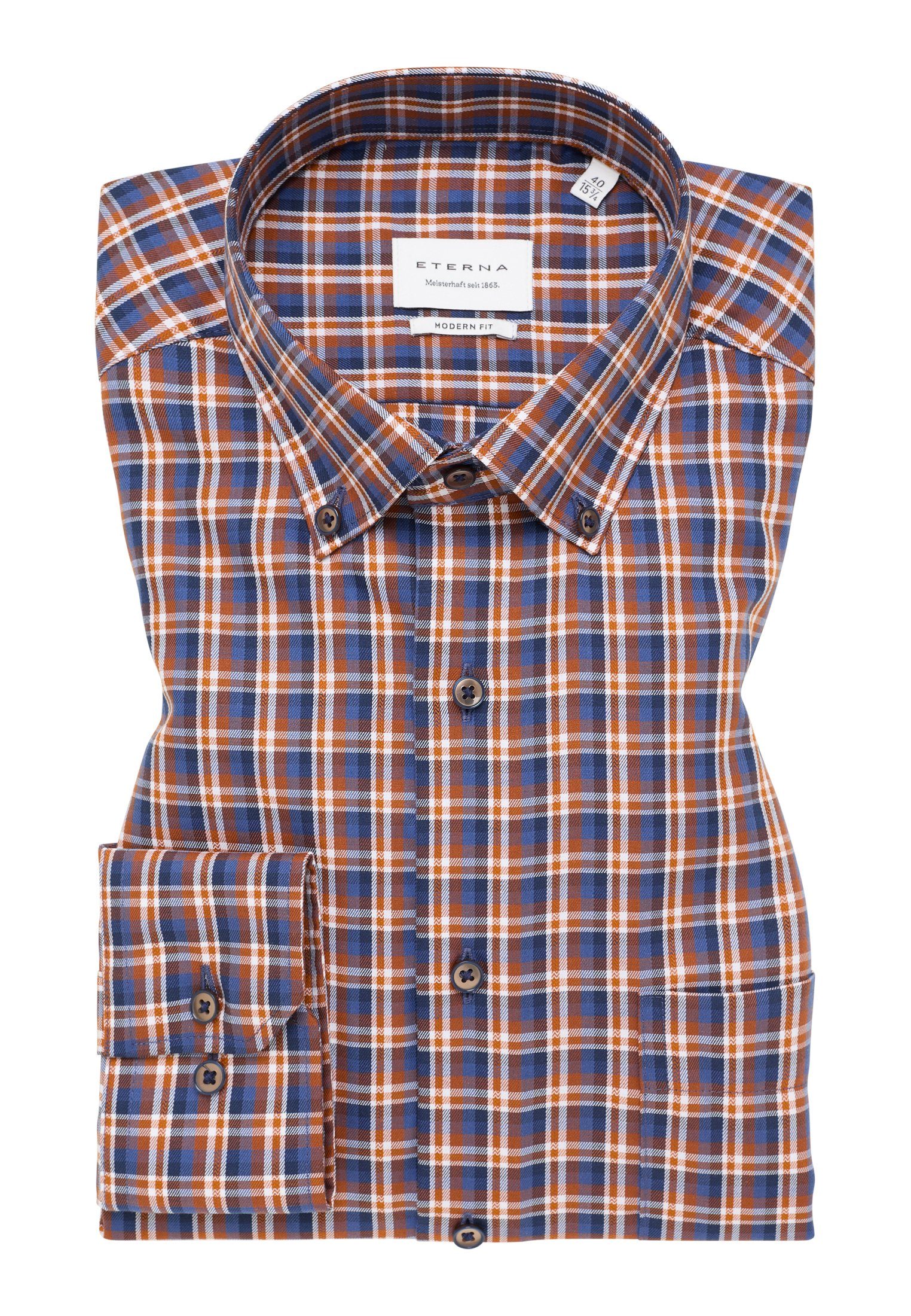 Eterna Overhemd met lange mouwen MODERN FIT