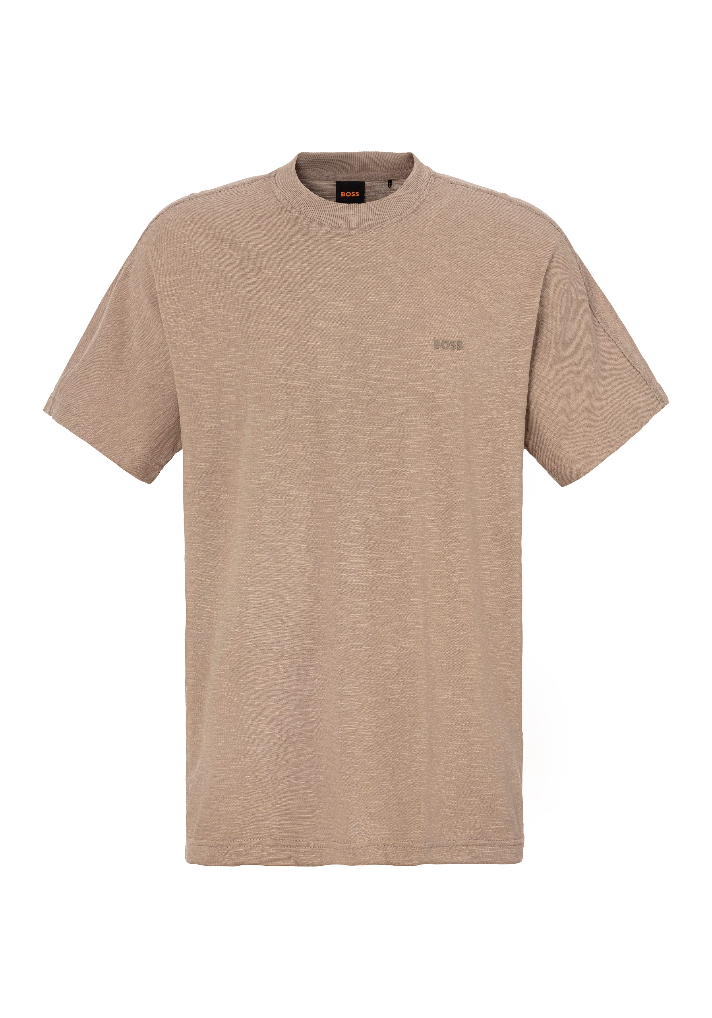 Boss Orange T-shirt Te_Denim met gemêleerd ontwerp