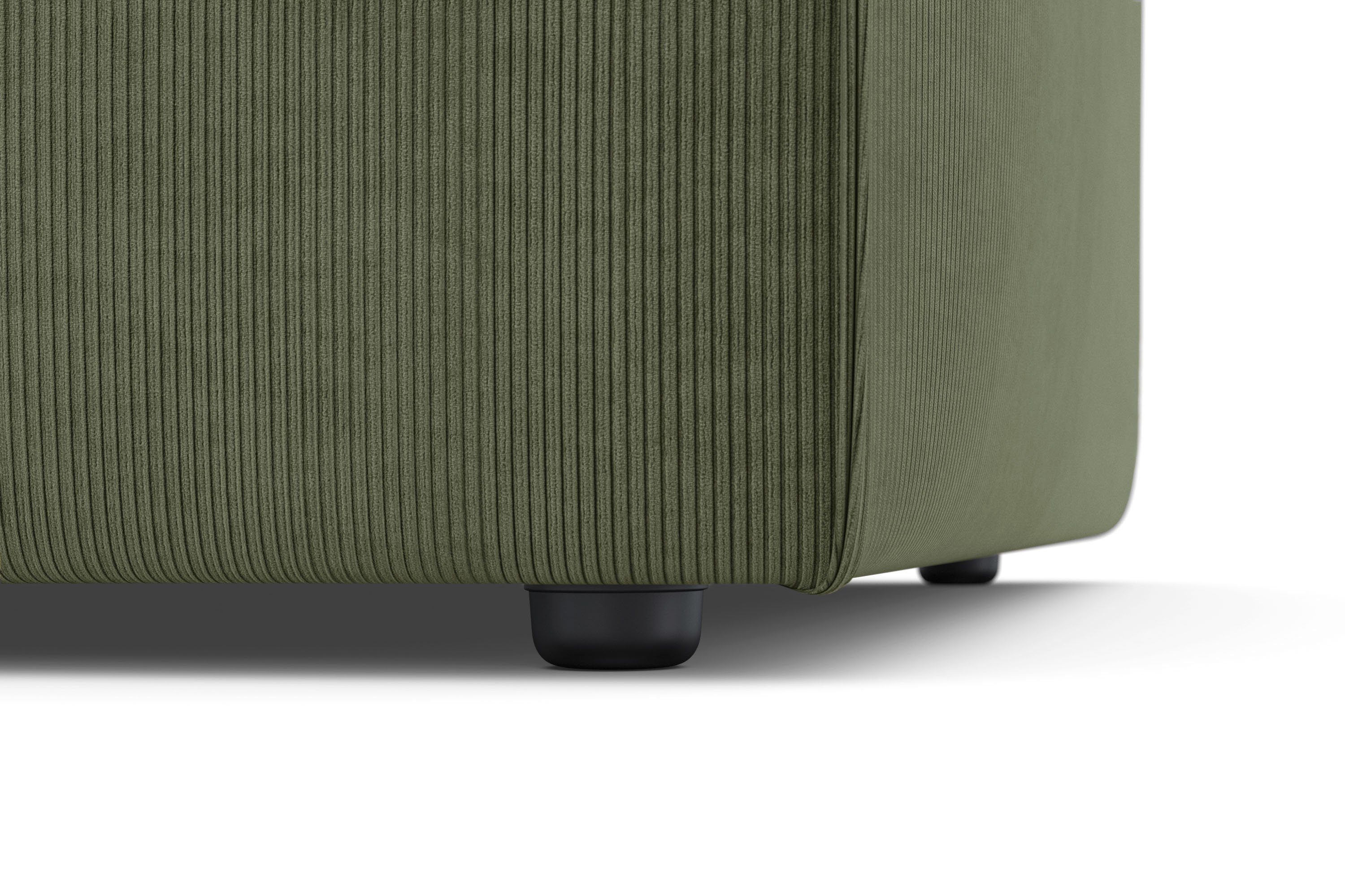 RAUM.ID Bank-hoekelement Merid, sofa-element, afmetingen B/D/H: 97/97/46 cm als module of apart te gebruiken, voor individuele samenstelling