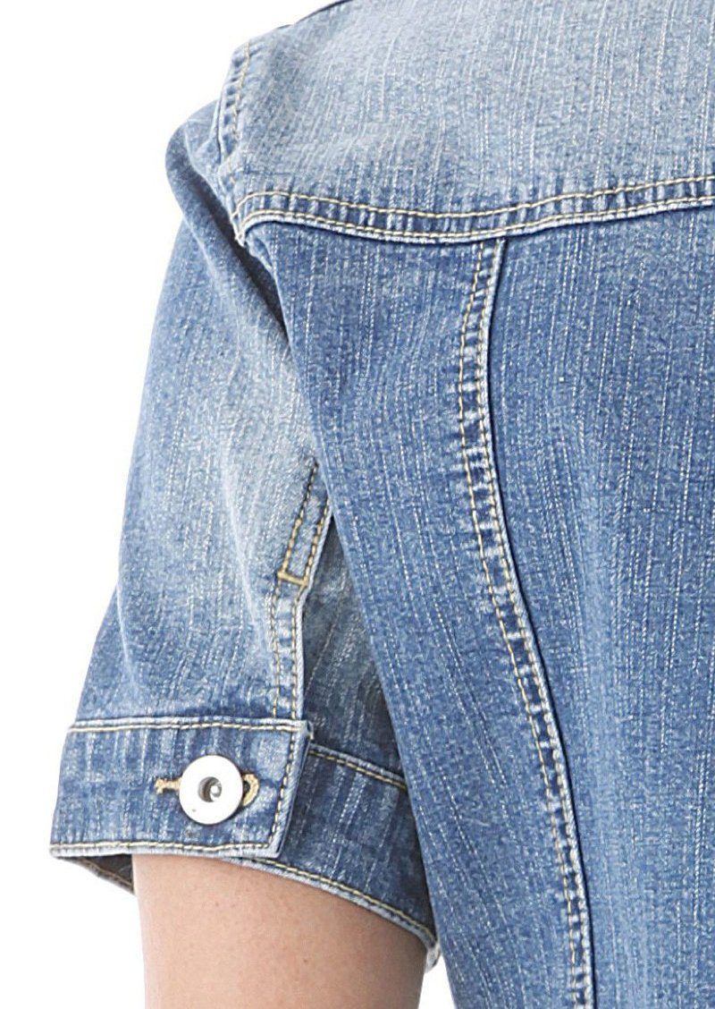 Aniston CASUAL Jeansjack in used wassing